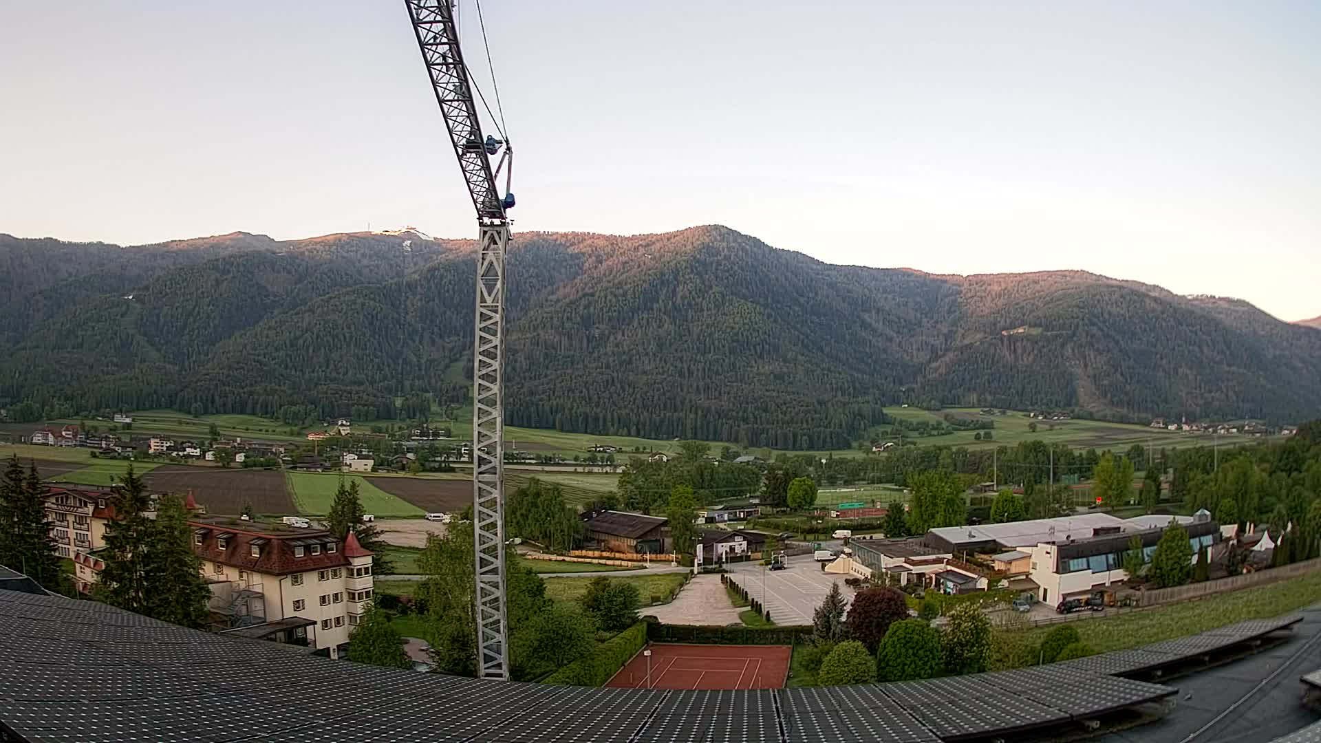 Webcam Riscone | Hotel Olympia | Vista su Plan de Corones