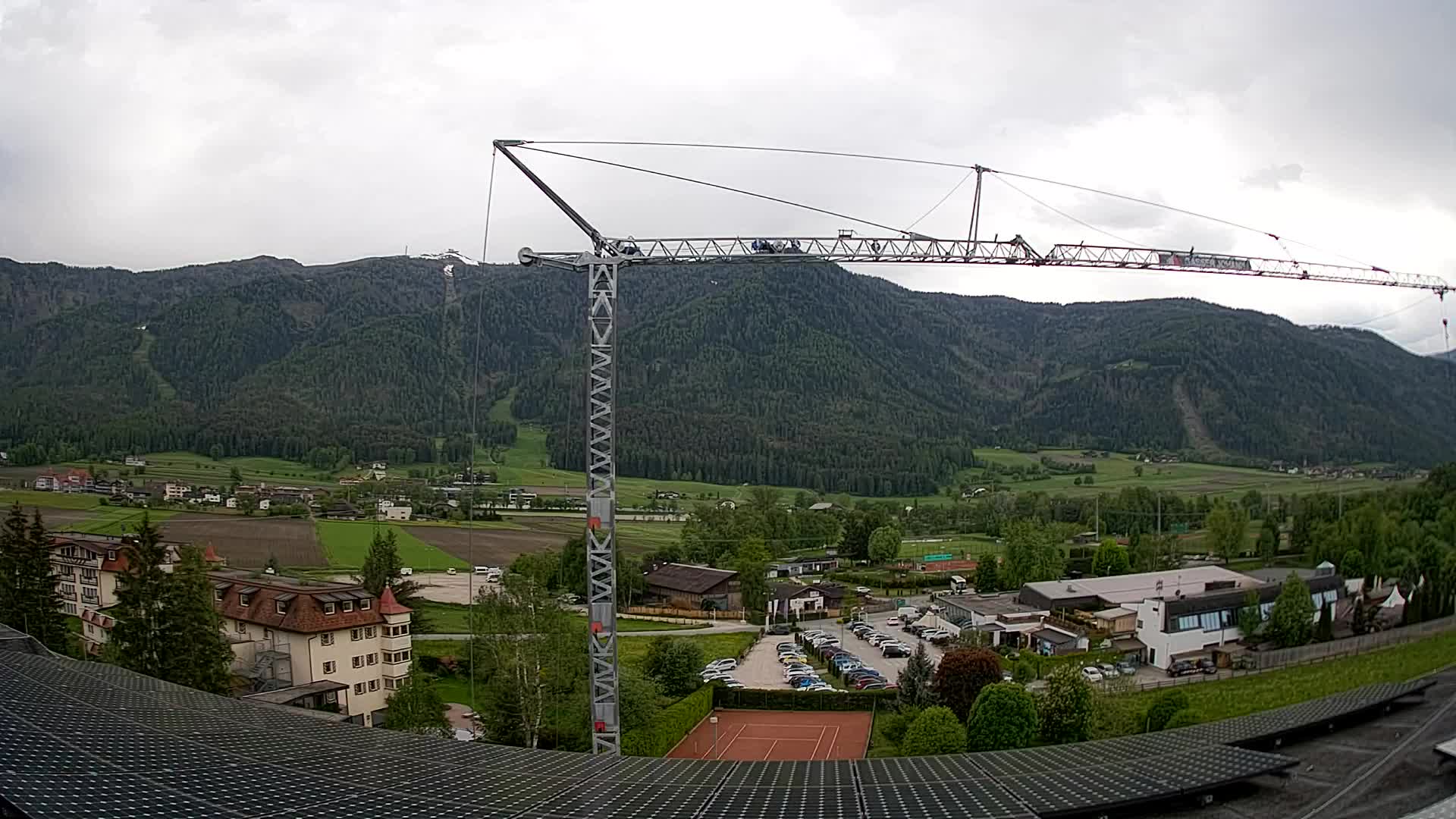 Spletna kamera Riscone | Hotel Olympia | Pogled na Kronplatz