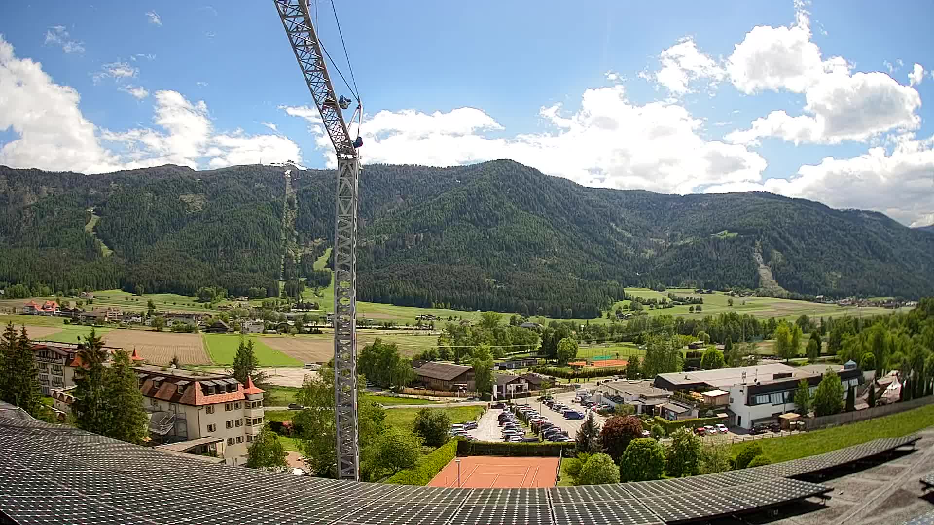 Webcam Riscone | Hotel Olympia | Vista su Plan de Corones