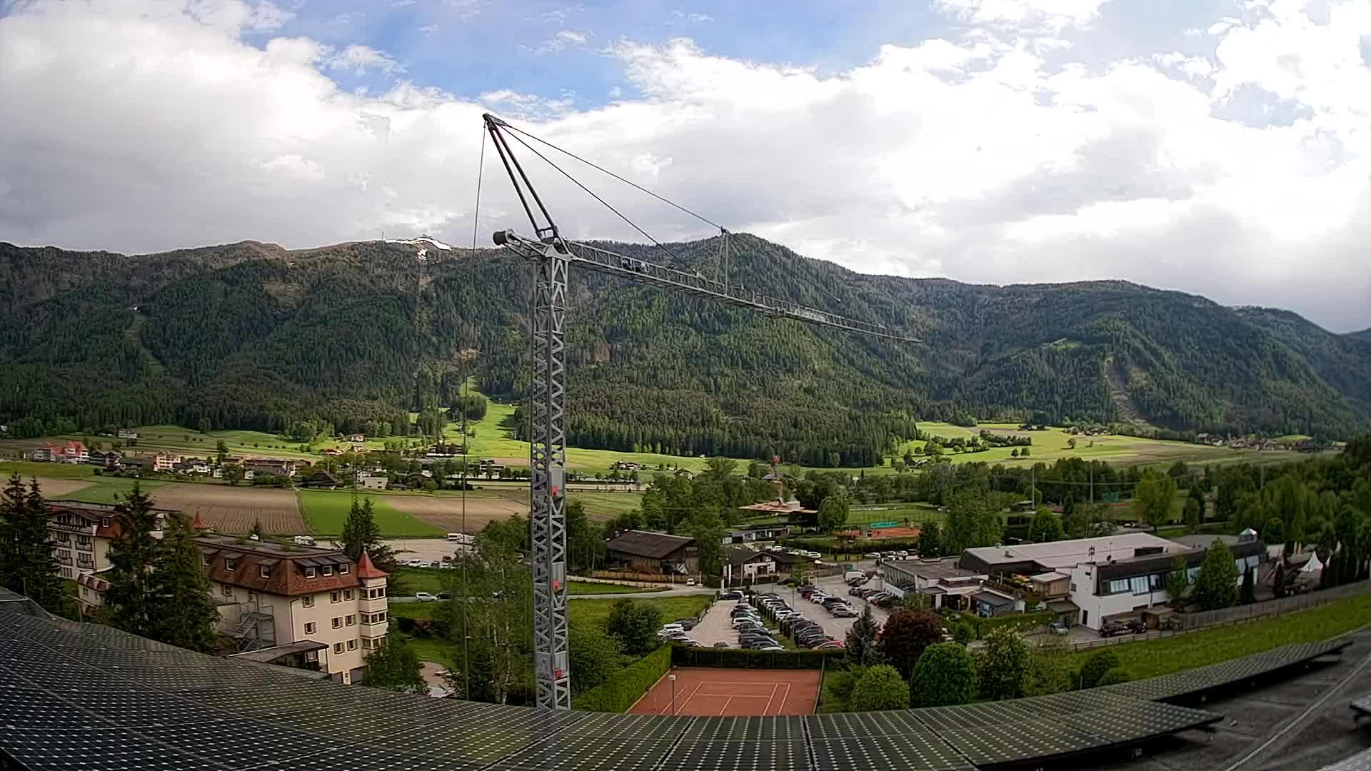 Webcam Riscone | Hotel Olympia | Vista su Plan de Corones