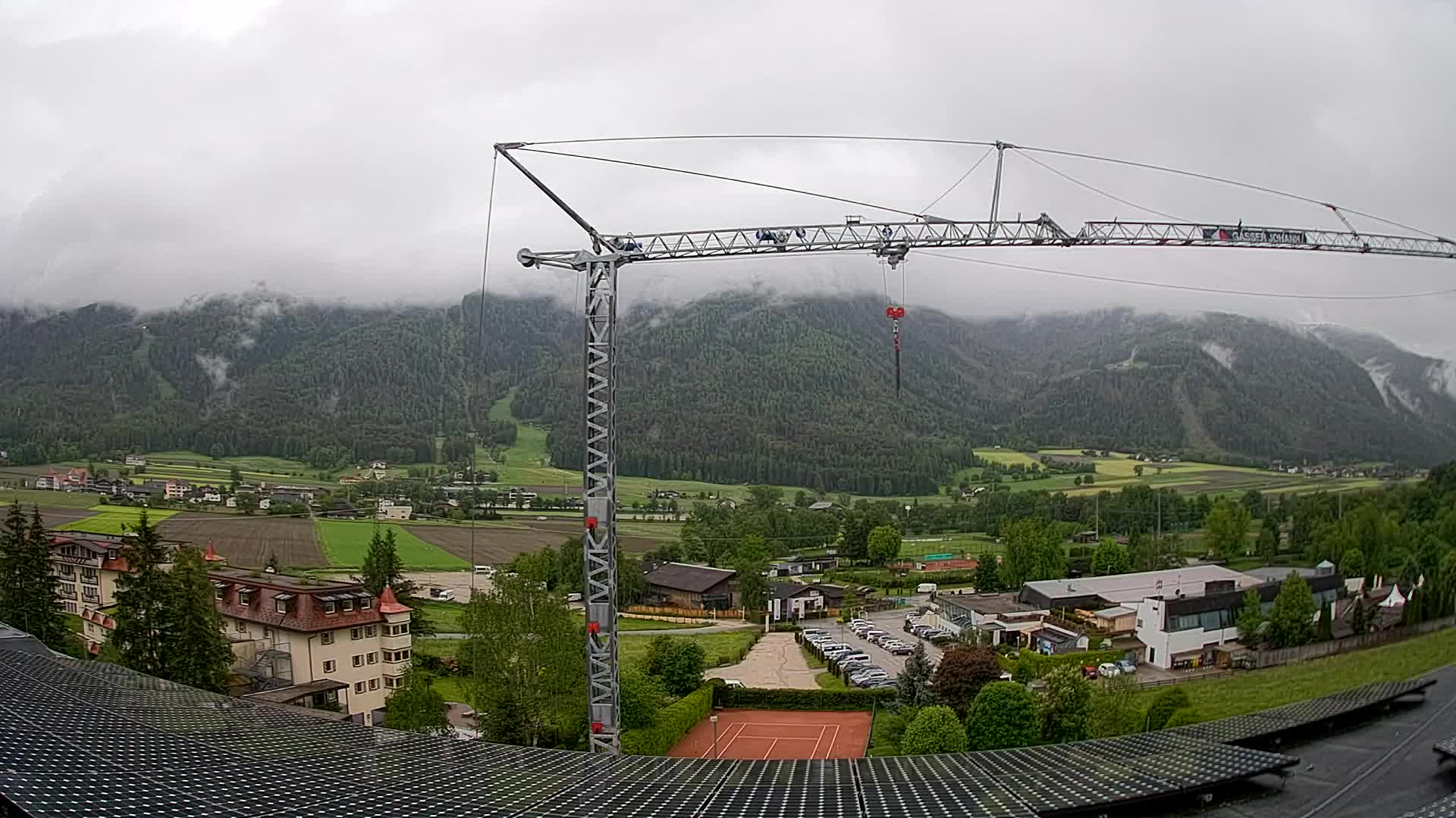 Spletna kamera Riscone | Hotel Olympia | Pogled na Kronplatz