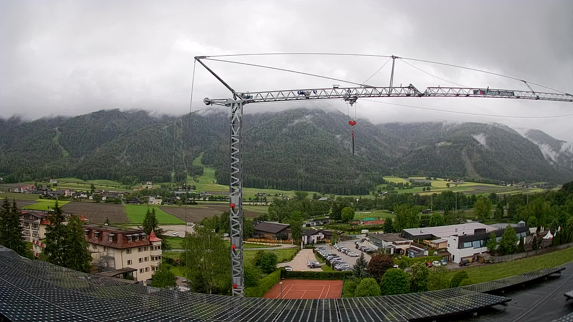 Spletna kamera Riscone | Hotel Olympia | Pogled na Kronplatz