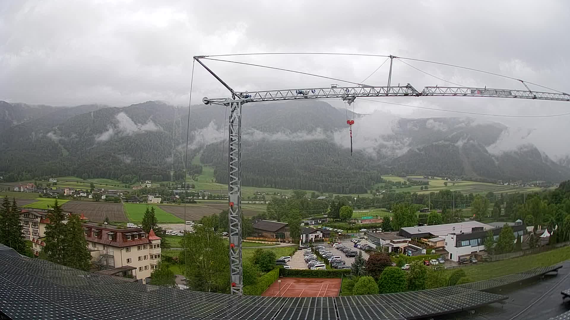 Spletna kamera Riscone | Hotel Olympia | Pogled na Kronplatz