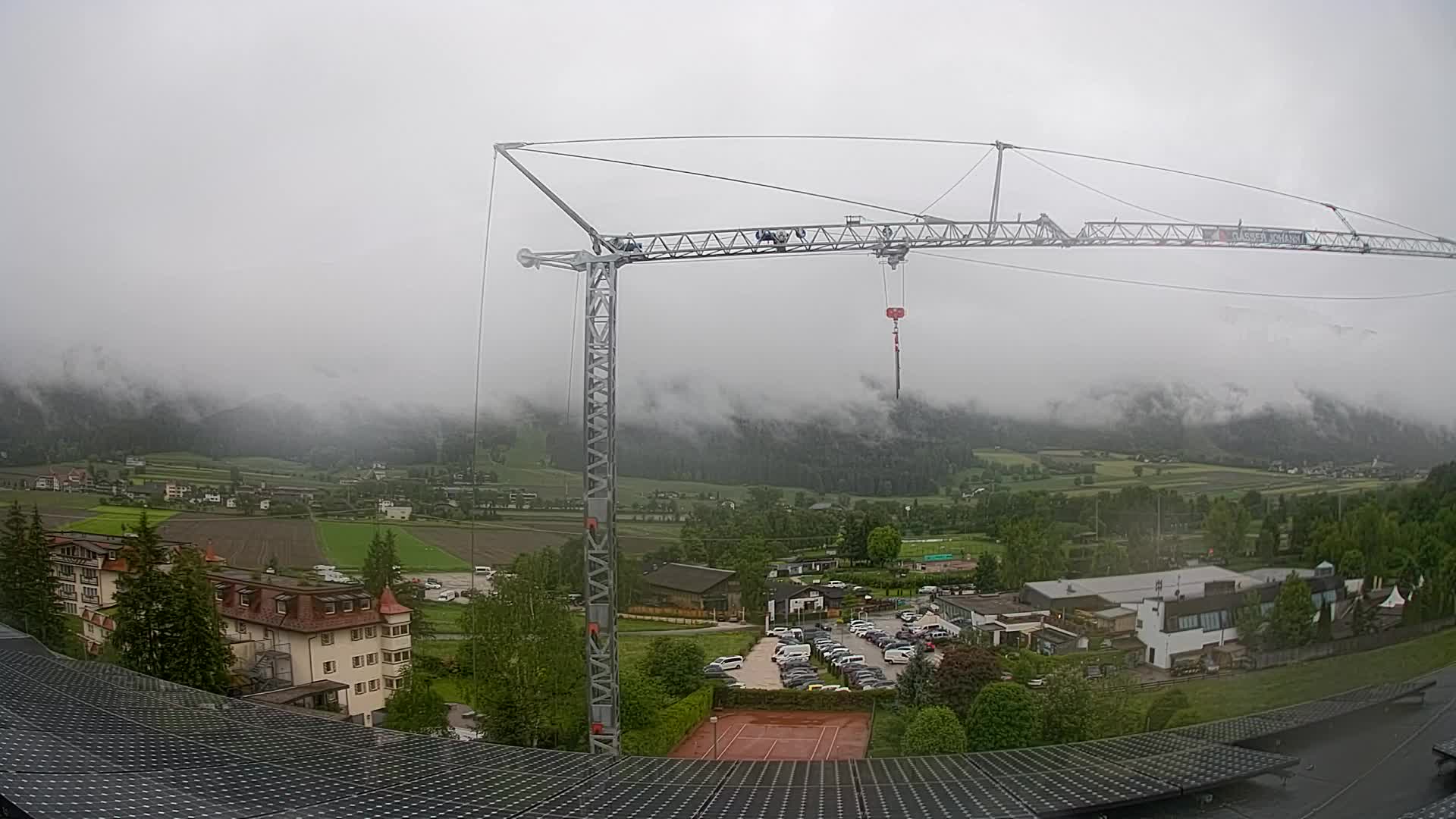 Web kamera Riscone | Hotel Olympia | Pogled na Kronplatz