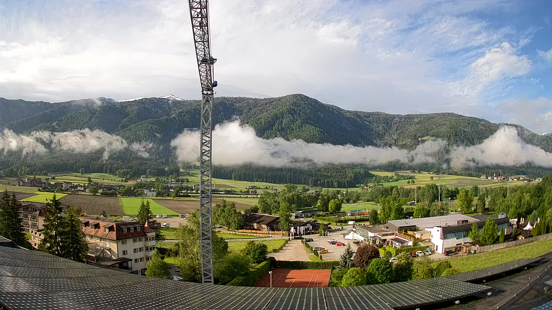 Webcam Riscone | Hotel Olympia | Vista su Plan de Corones