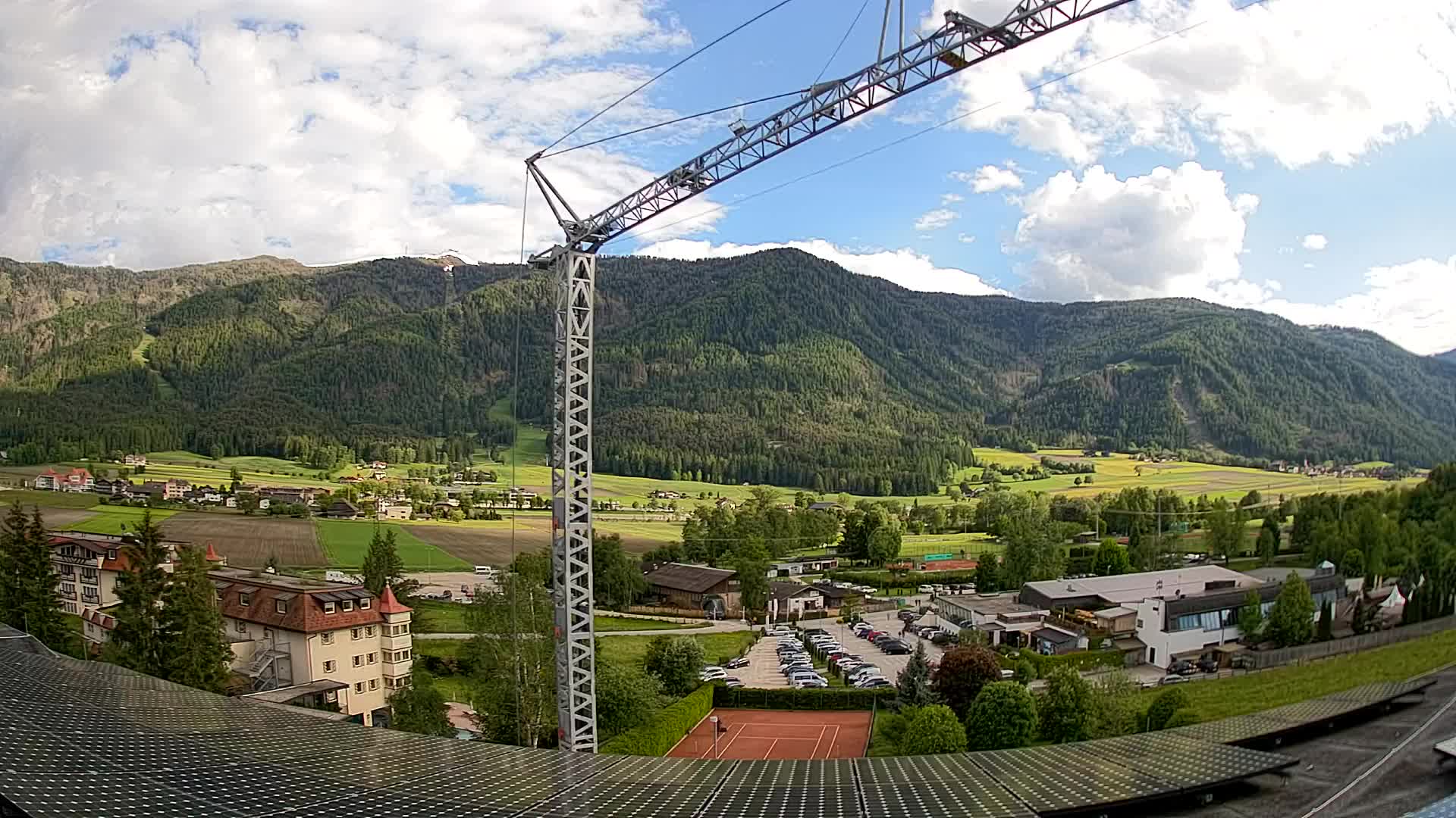 Webcam Riscone | Hotel Olympia | Vista su Plan de Corones