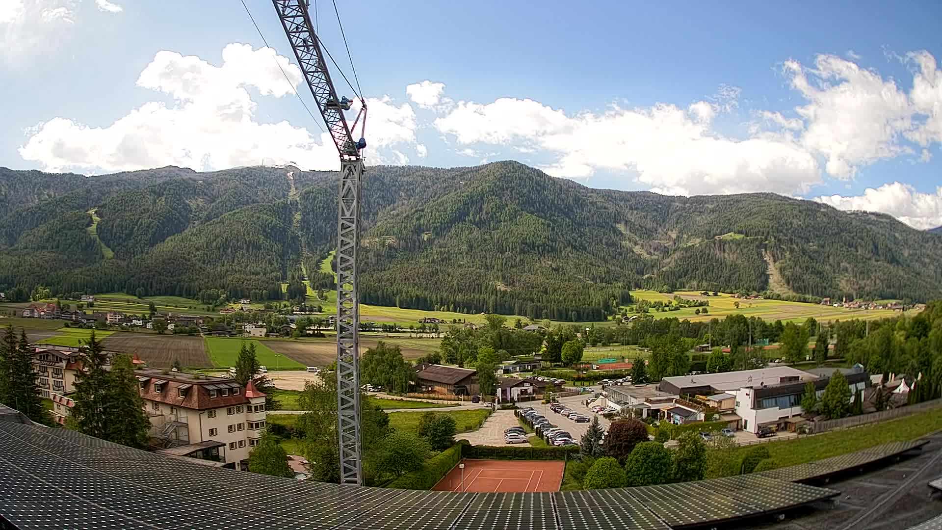 Webcam Riscone | Hotel Olympia | Vista su Plan de Corones