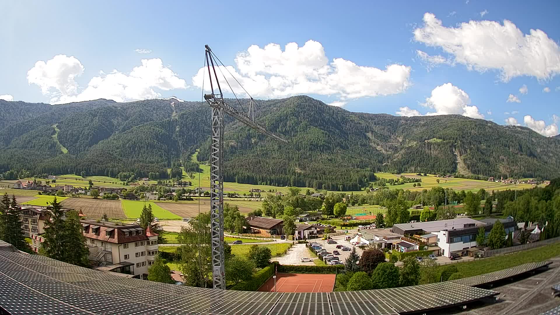 Webcam Riscone | Hotel Olympia | Vista su Plan de Corones