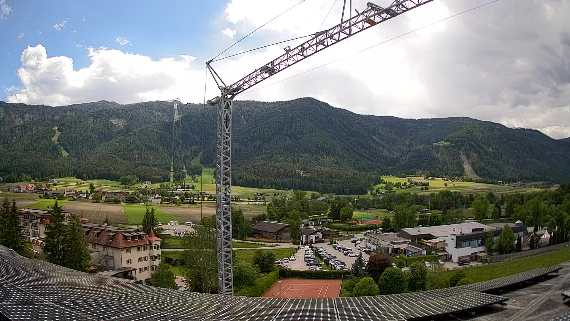 Webcam Riscone | Hotel Olympia | Vista su Plan de Corones