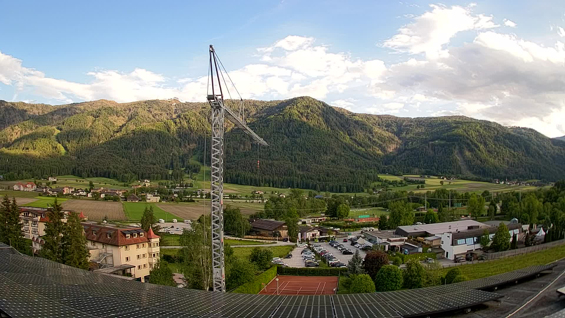 Webcam Riscone | Hotel Olympia | Vista su Plan de Corones