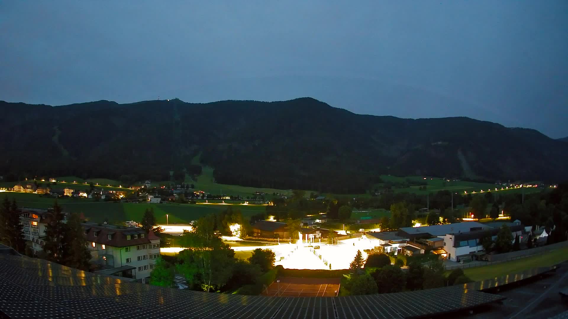 Web kamera Riscone | Hotel Olympia | Pogled na Kronplatz