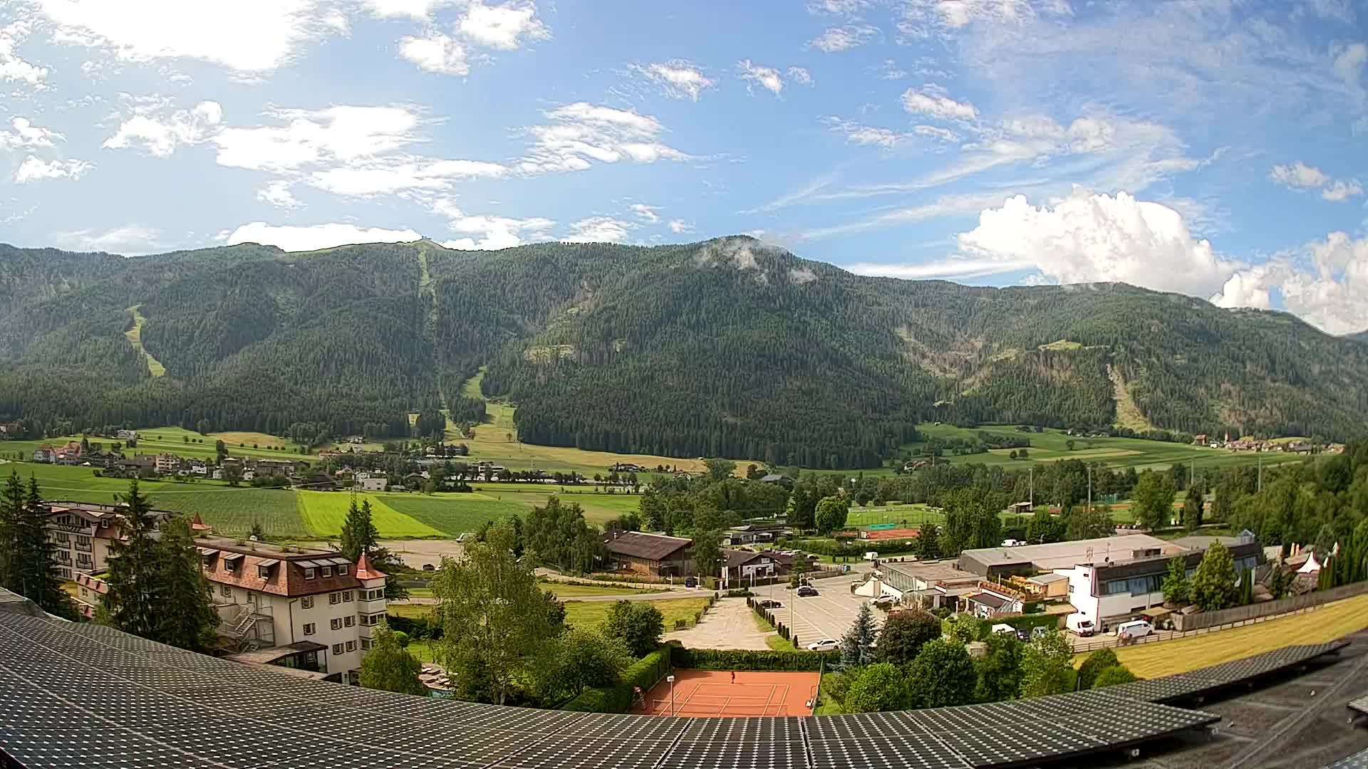 Webcam Riscone | Hotel Olympia | Vista su Plan de Corones