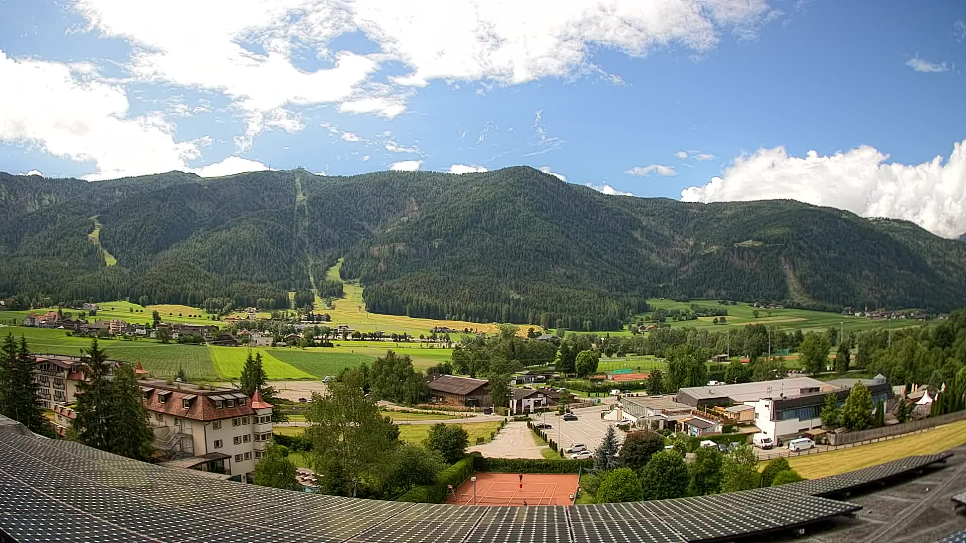 Webcam Riscone | Hotel Olympia | Vista su Plan de Corones