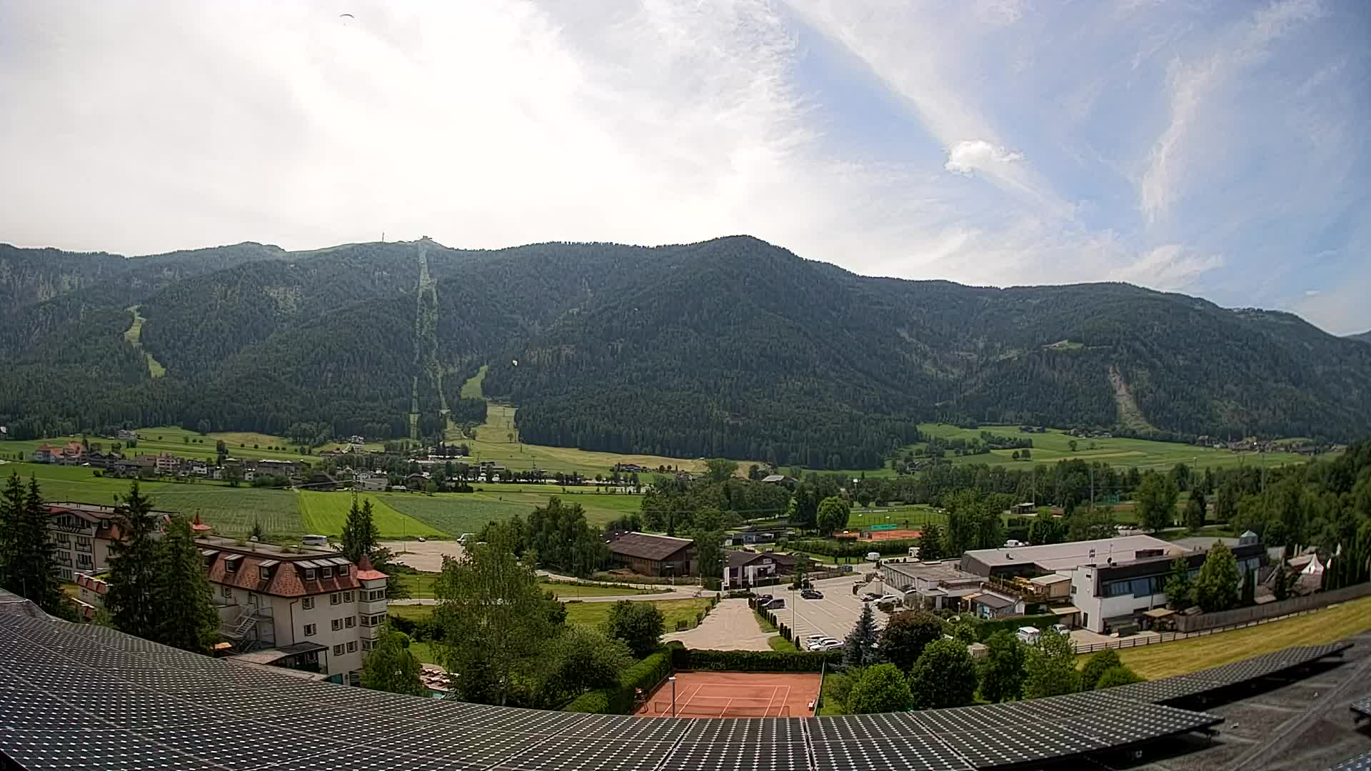 Spletna kamera Riscone | Hotel Olympia | Pogled na Kronplatz