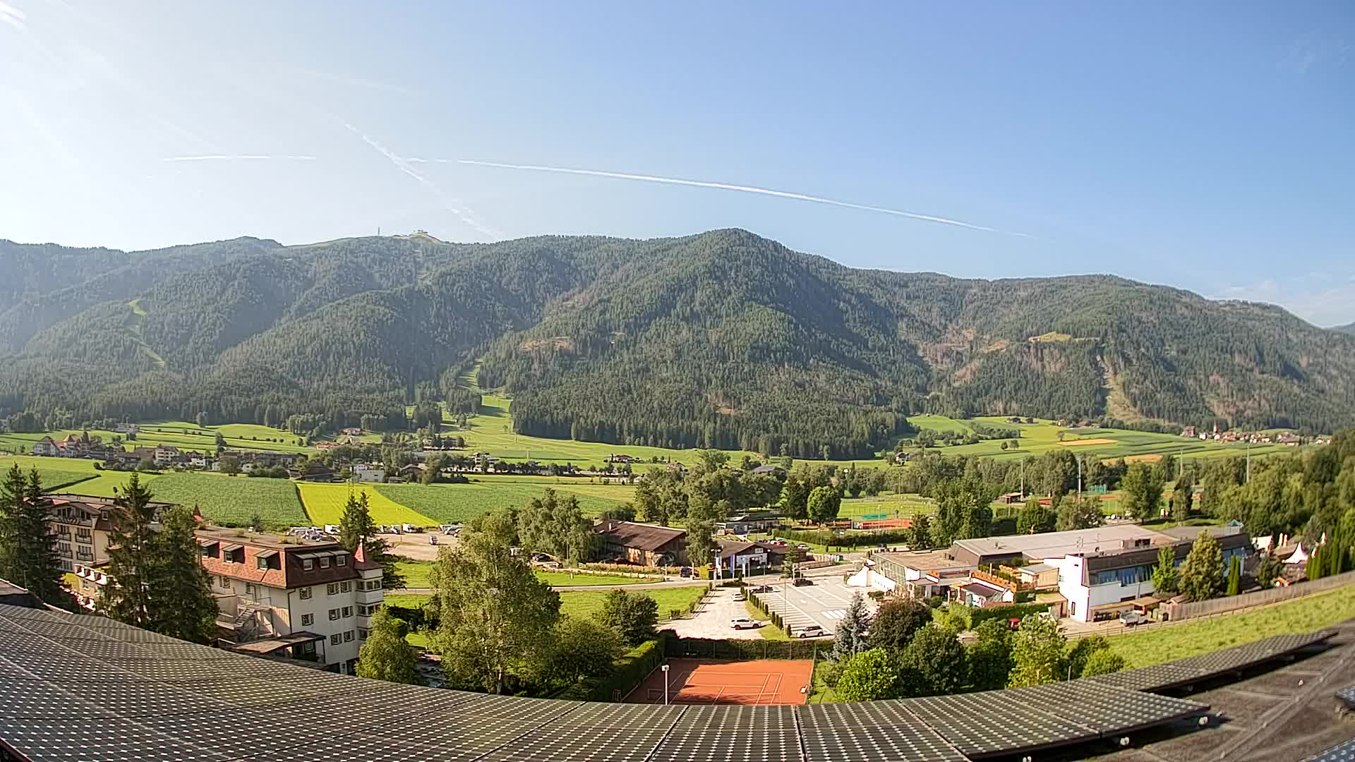 Spletna kamera Riscone | Hotel Olympia | Pogled na Kronplatz