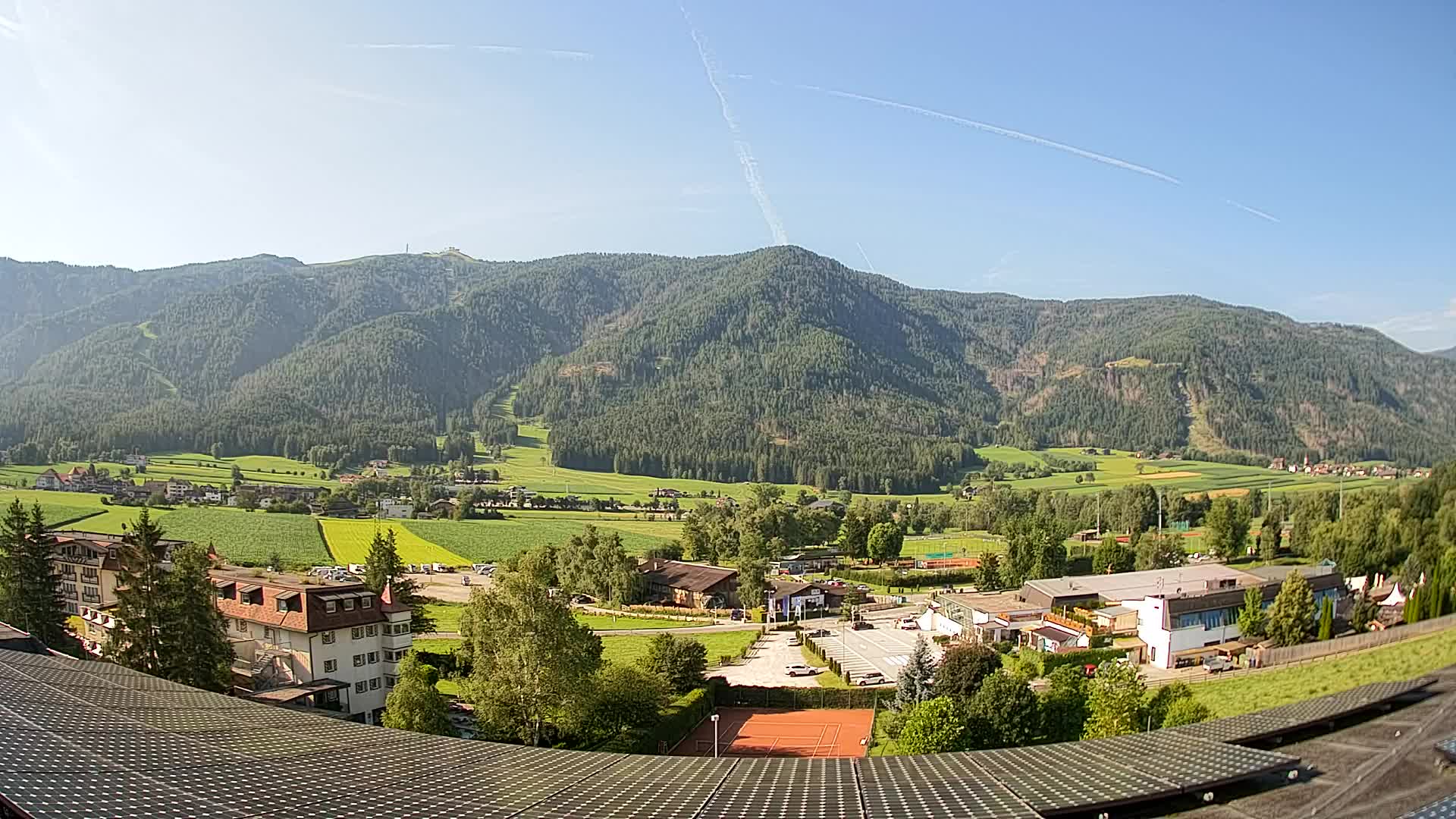 Spletna kamera Riscone | Hotel Olympia | Pogled na Kronplatz