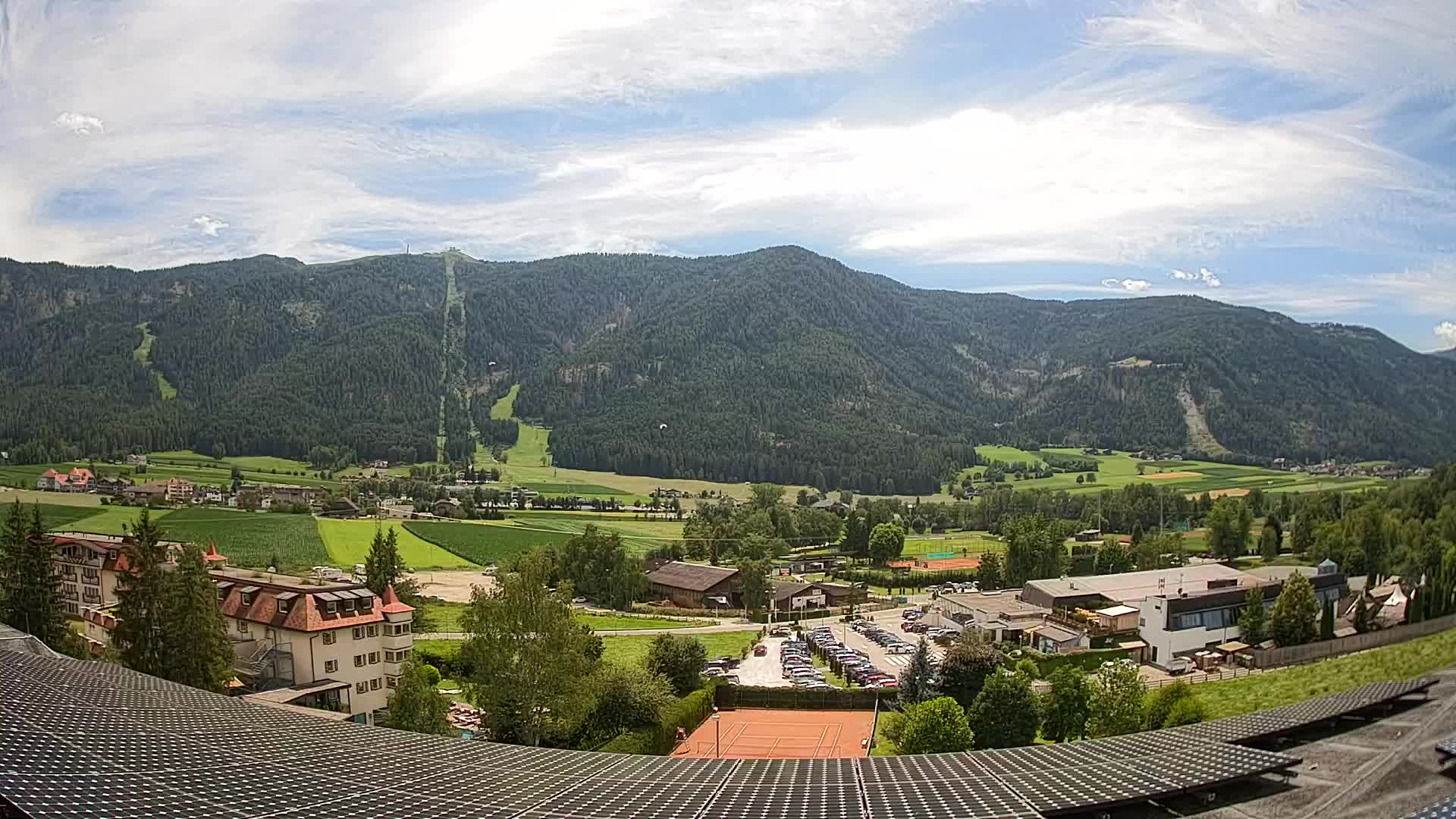 Webcam Riscone | Hotel Olympia | Vista su Plan de Corones