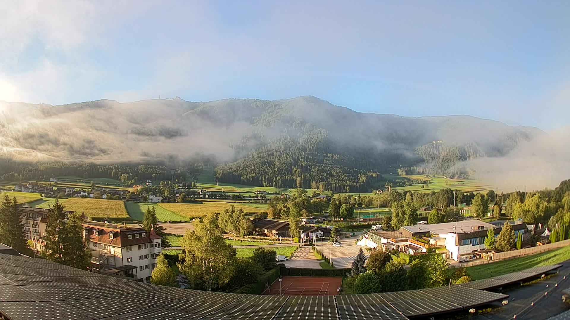 Webcam Riscone | Hotel Olympia | Vista su Plan de Corones