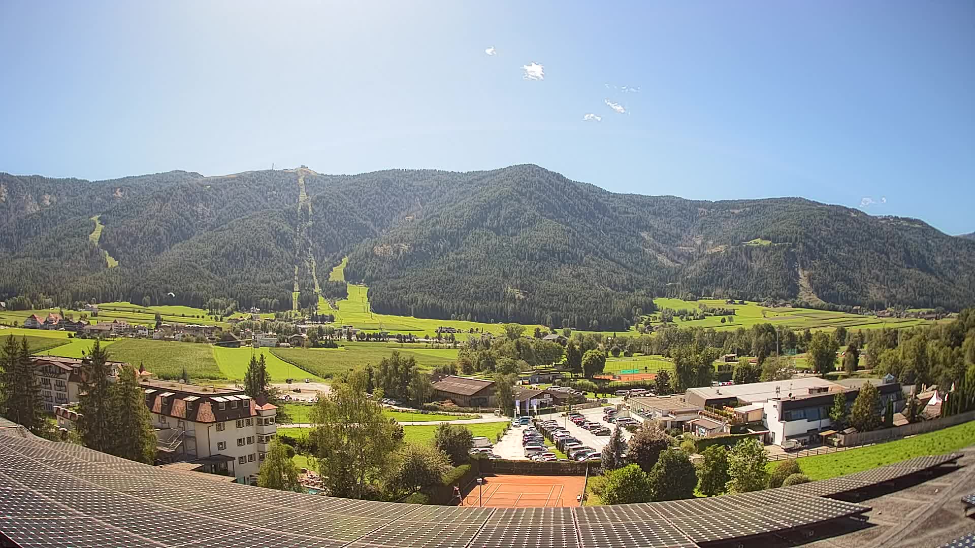Spletna kamera Riscone | Hotel Olympia | Pogled na Kronplatz