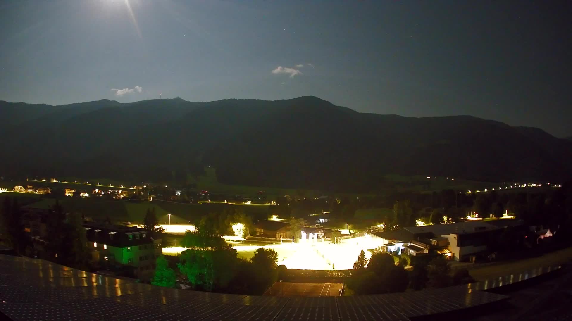 Web kamera Riscone | Hotel Olympia | Pogled na Kronplatz