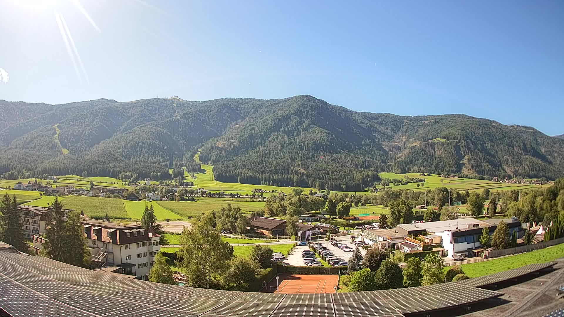 Spletna kamera Riscone | Hotel Olympia | Pogled na Kronplatz