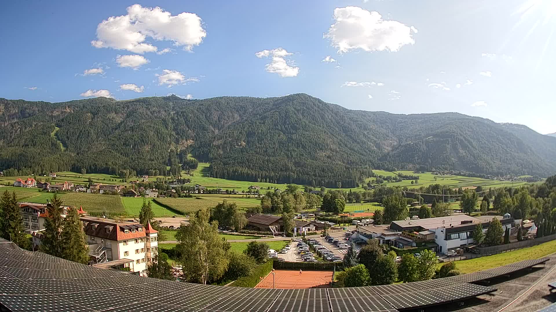 Webcam Riscone | Hotel Olympia | Vista su Plan de Corones