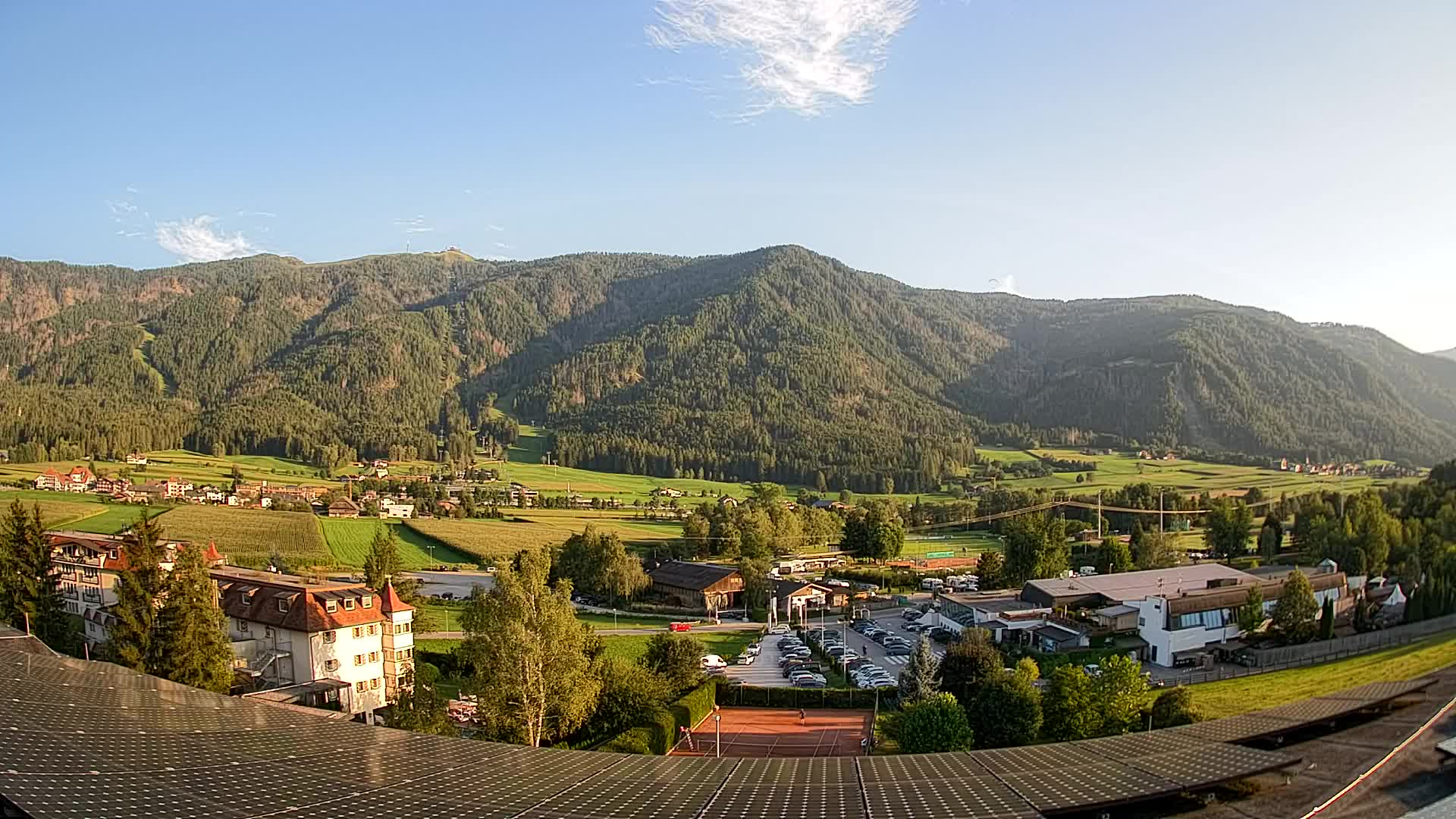 Webcam Riscone | Hotel Olympia | Vista su Plan de Corones