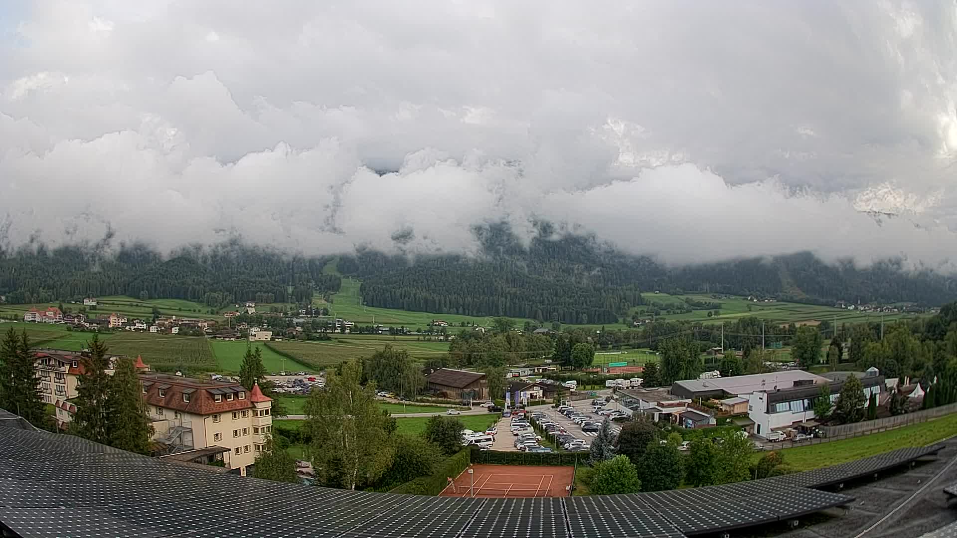 Spletna kamera Riscone | Hotel Olympia | Pogled na Kronplatz