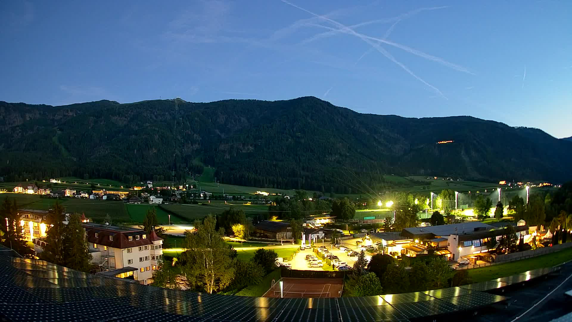 Spletna kamera Riscone | Hotel Olympia | Pogled na Kronplatz