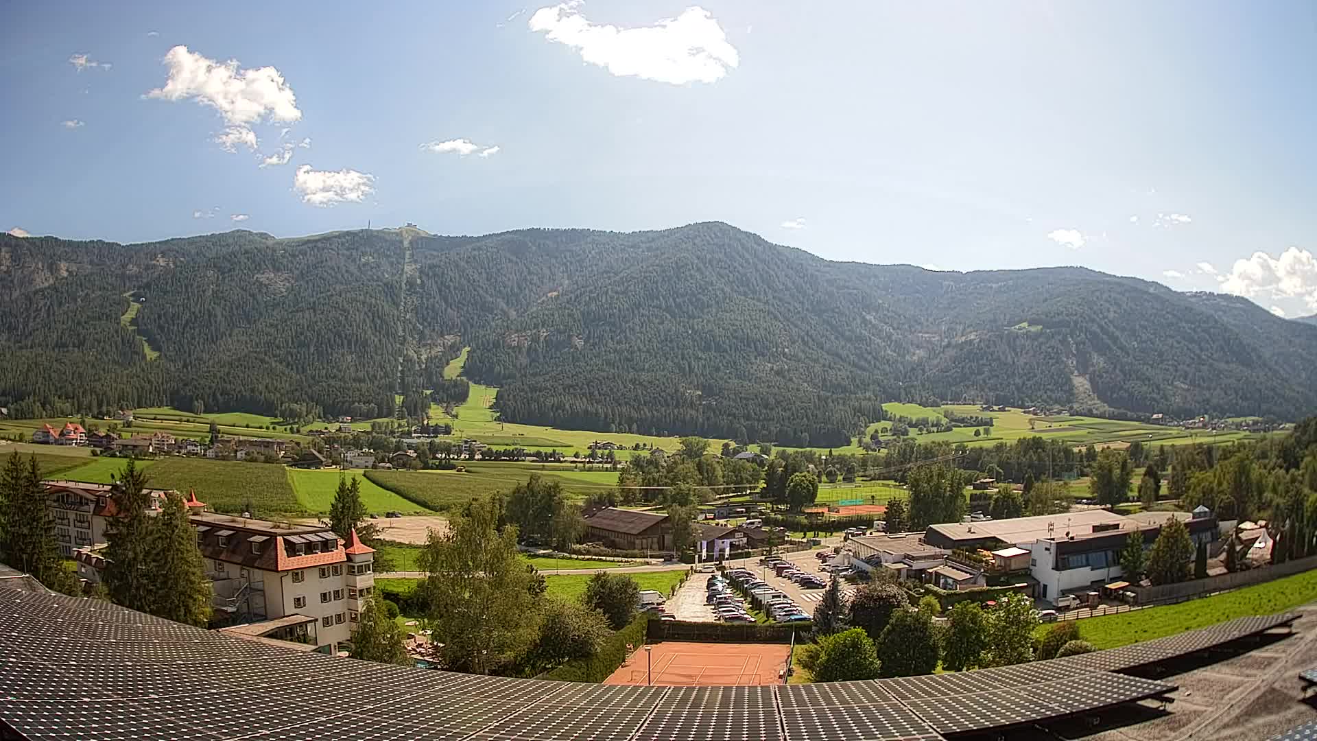 Webcam Riscone | Hotel Olympia | Vista su Plan de Corones