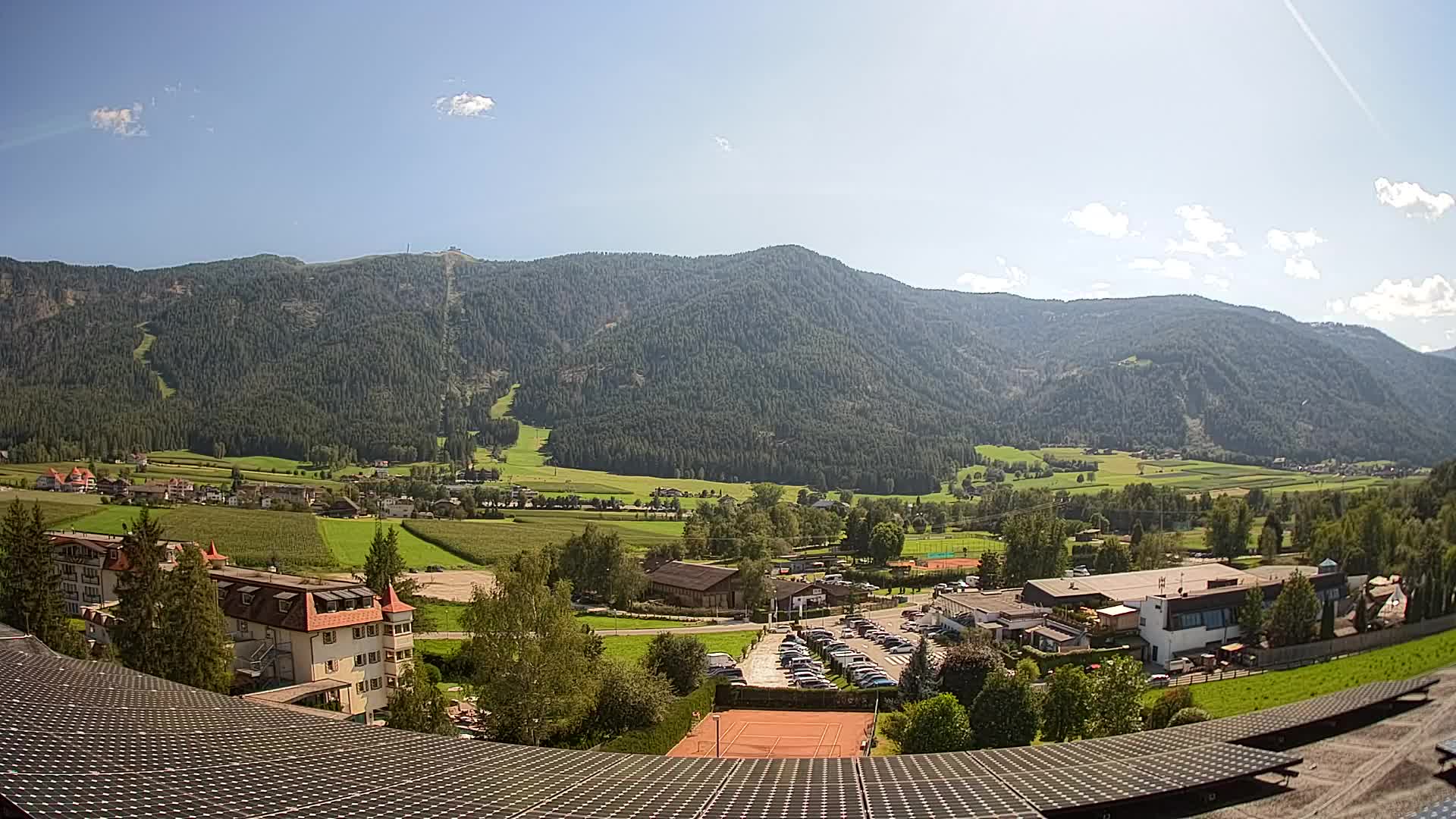 Webcam Riscone | Hotel Olympia | Vista su Plan de Corones
