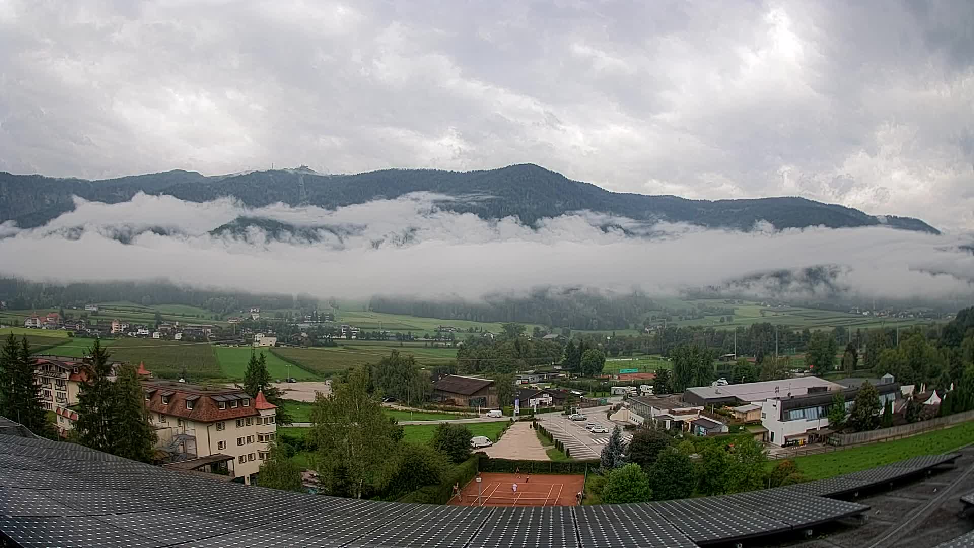 Spletna kamera Riscone | Hotel Olympia | Pogled na Kronplatz
