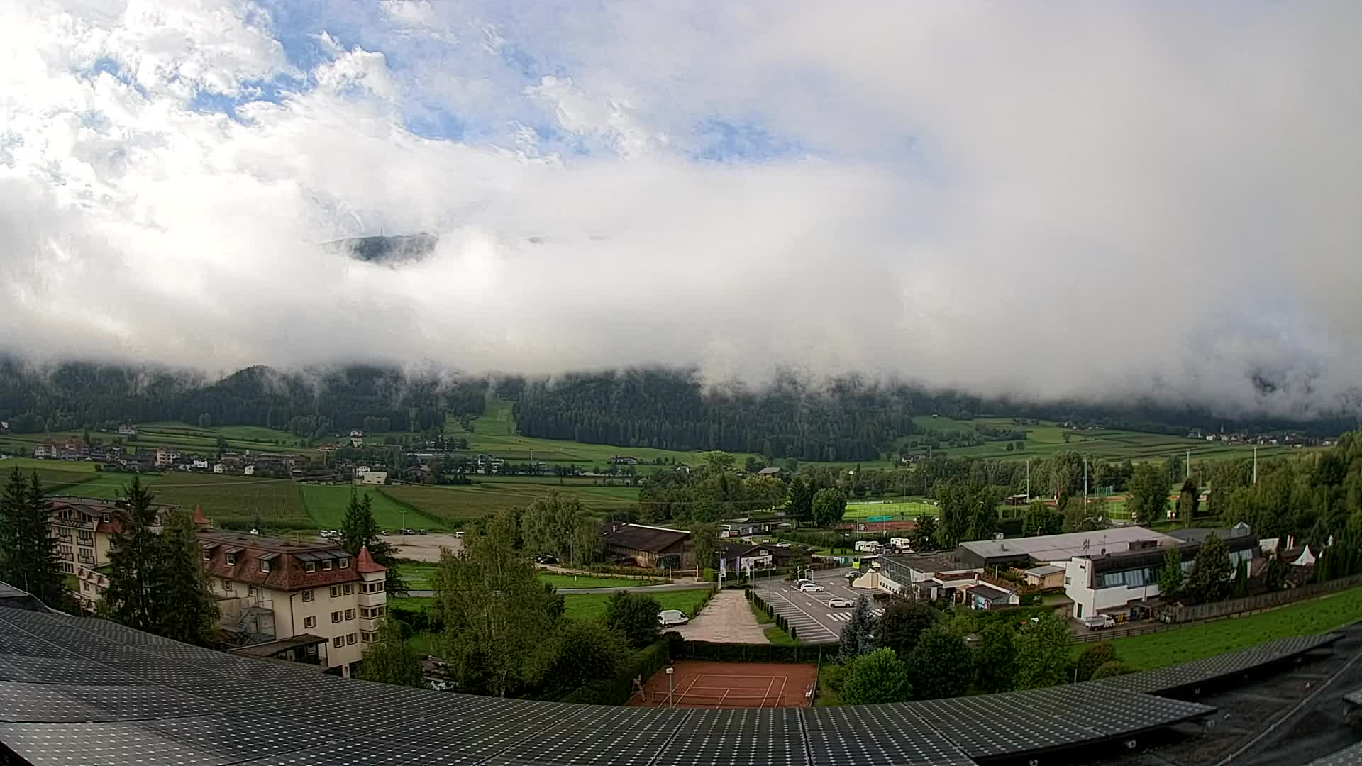 Webcam Riscone | Hotel Olympia | Vista su Plan de Corones