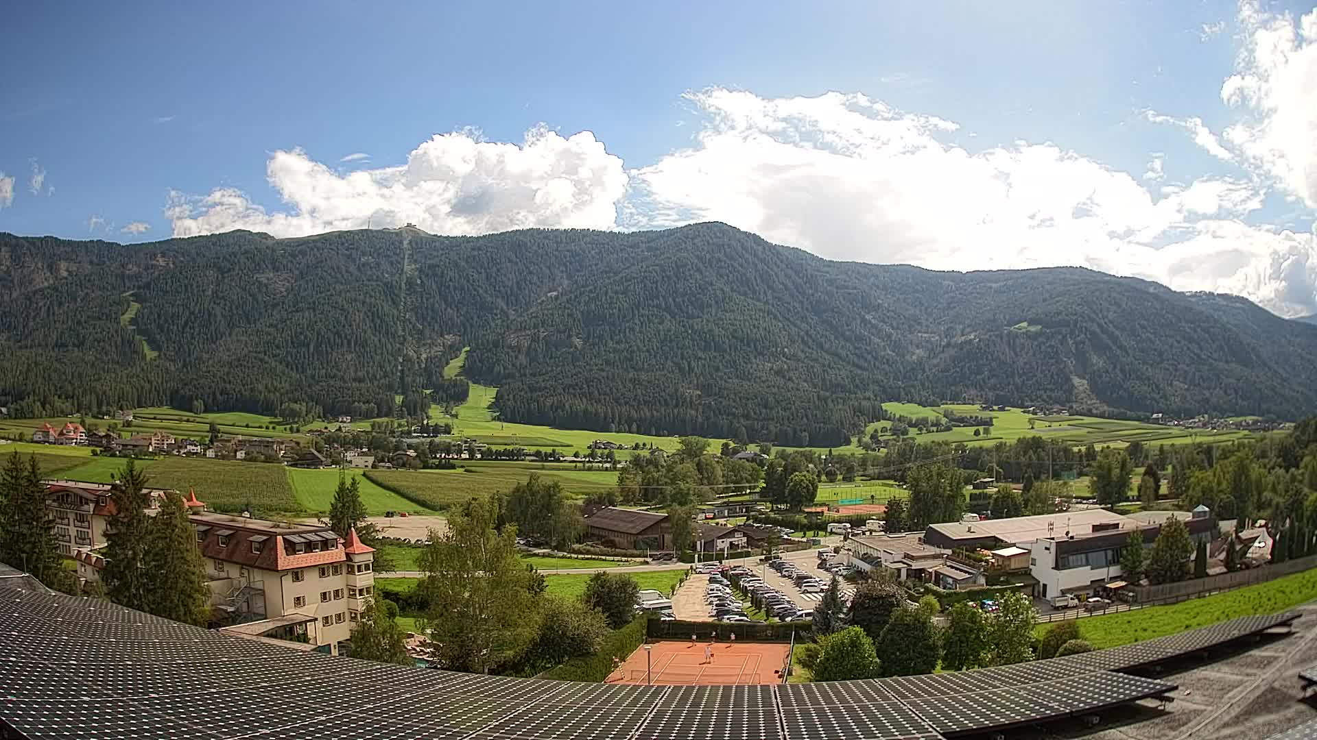 Webcam Riscone | Hotel Olympia | Vista su Plan de Corones
