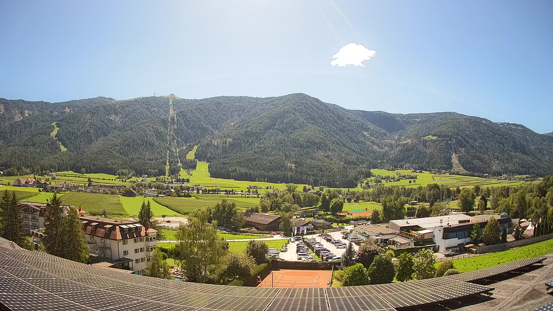 Webcam Riscone | Hotel Olympia | Vista su Plan de Corones