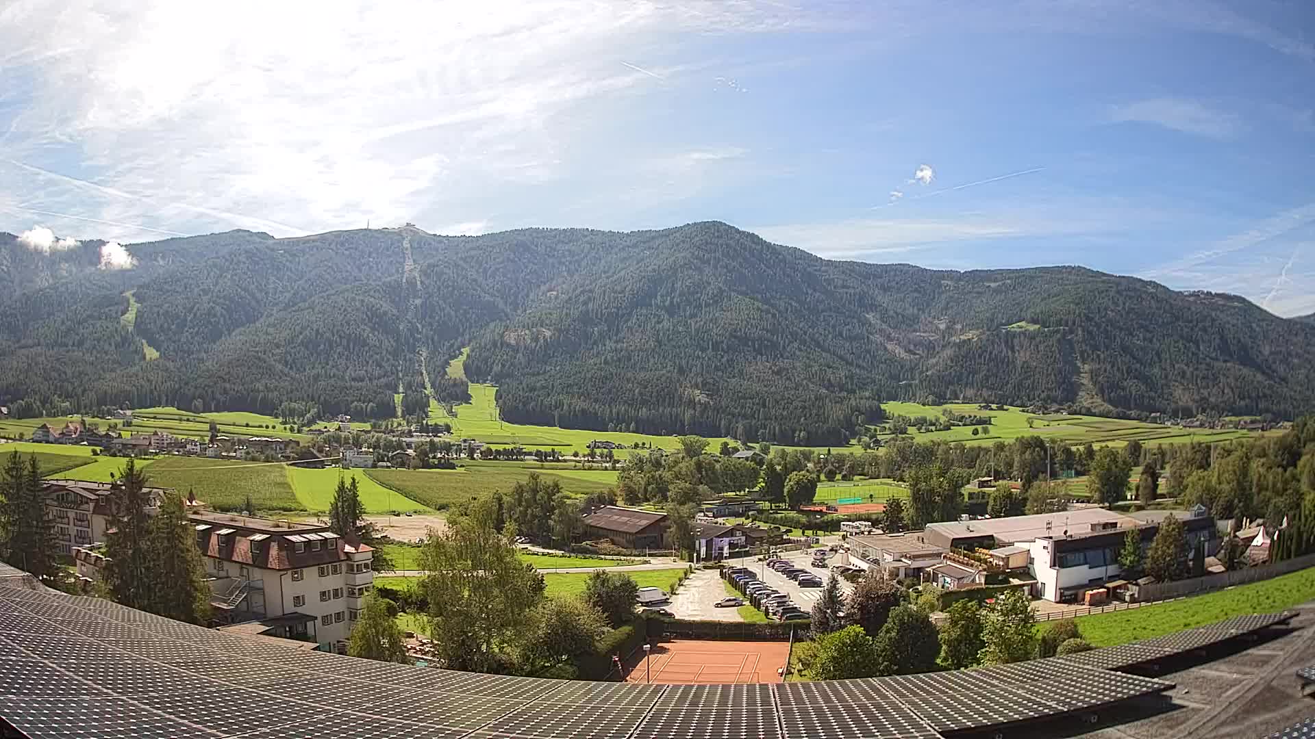 Spletna kamera Riscone | Hotel Olympia | Pogled na Kronplatz