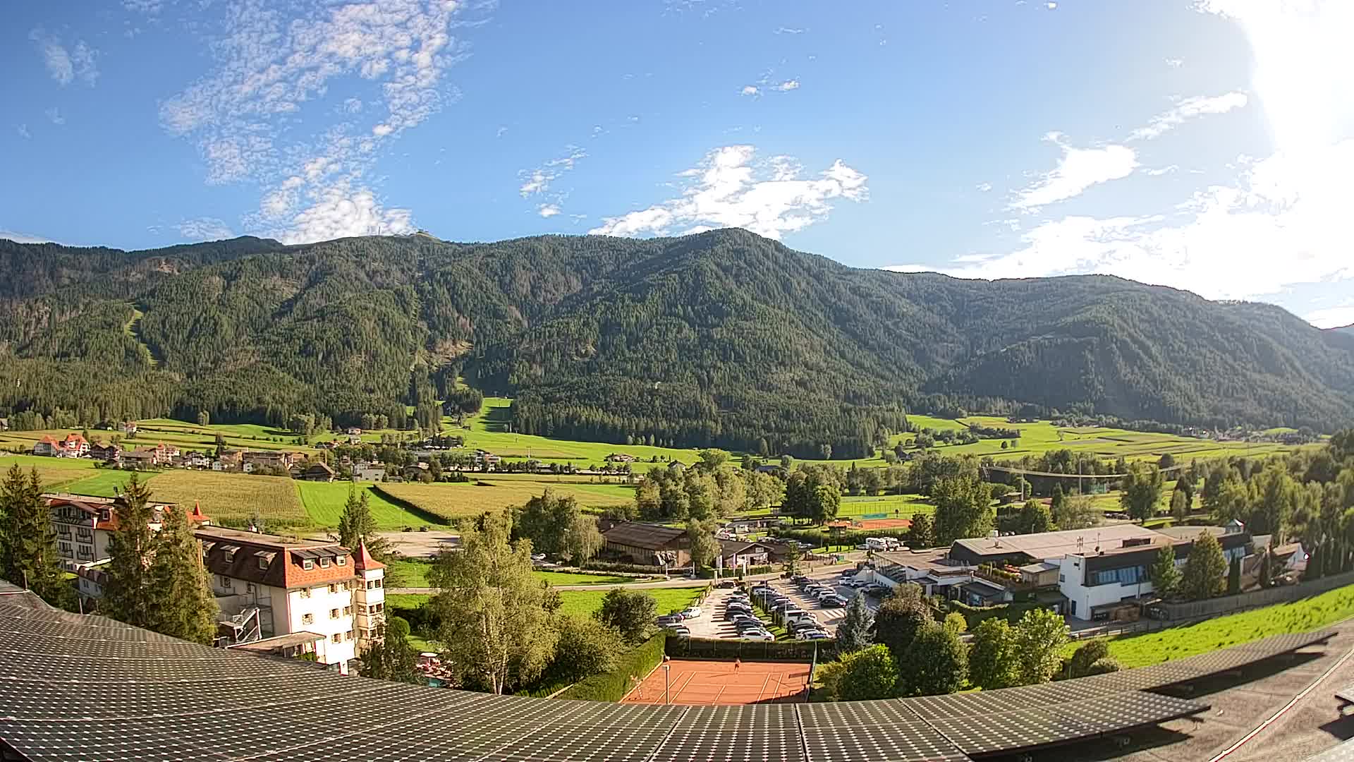 Webcam Riscone | Hotel Olympia | Vista su Plan de Corones