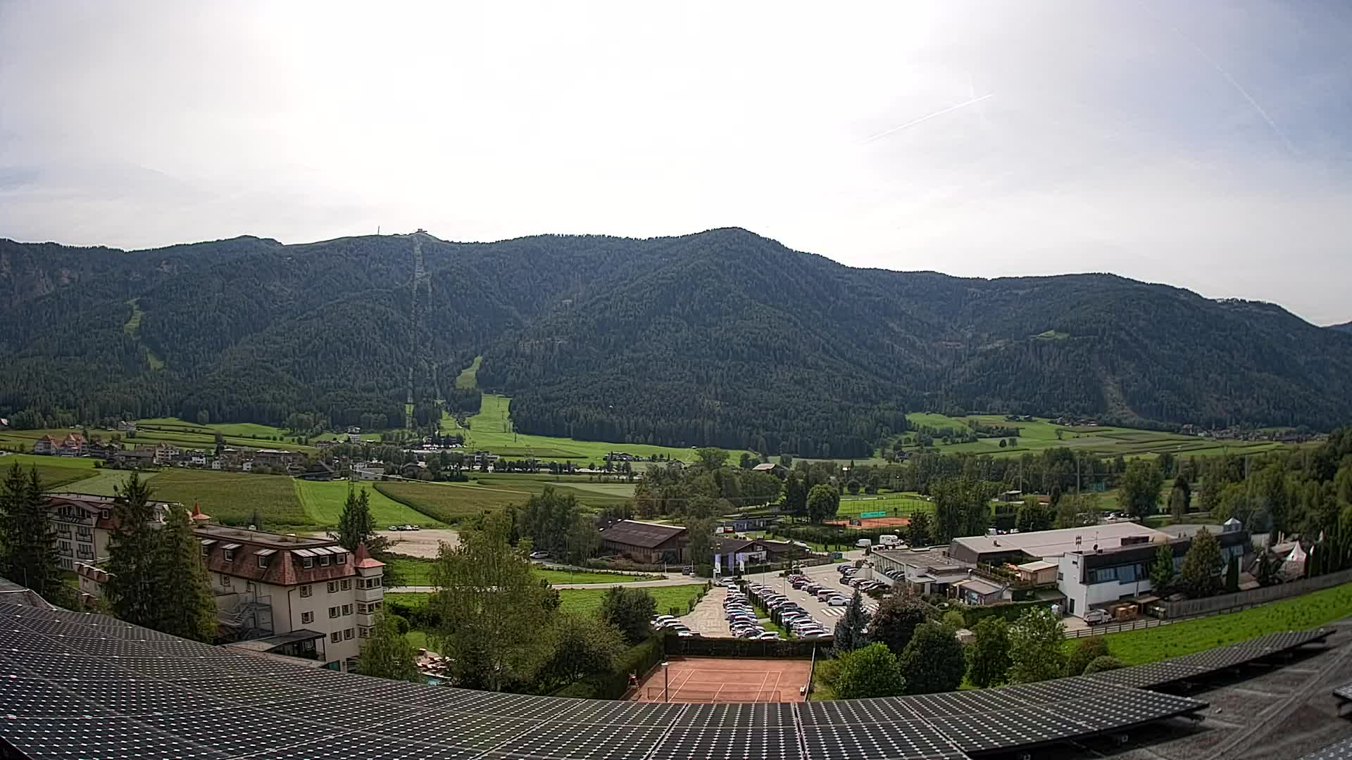 Spletna kamera Riscone | Hotel Olympia | Pogled na Kronplatz