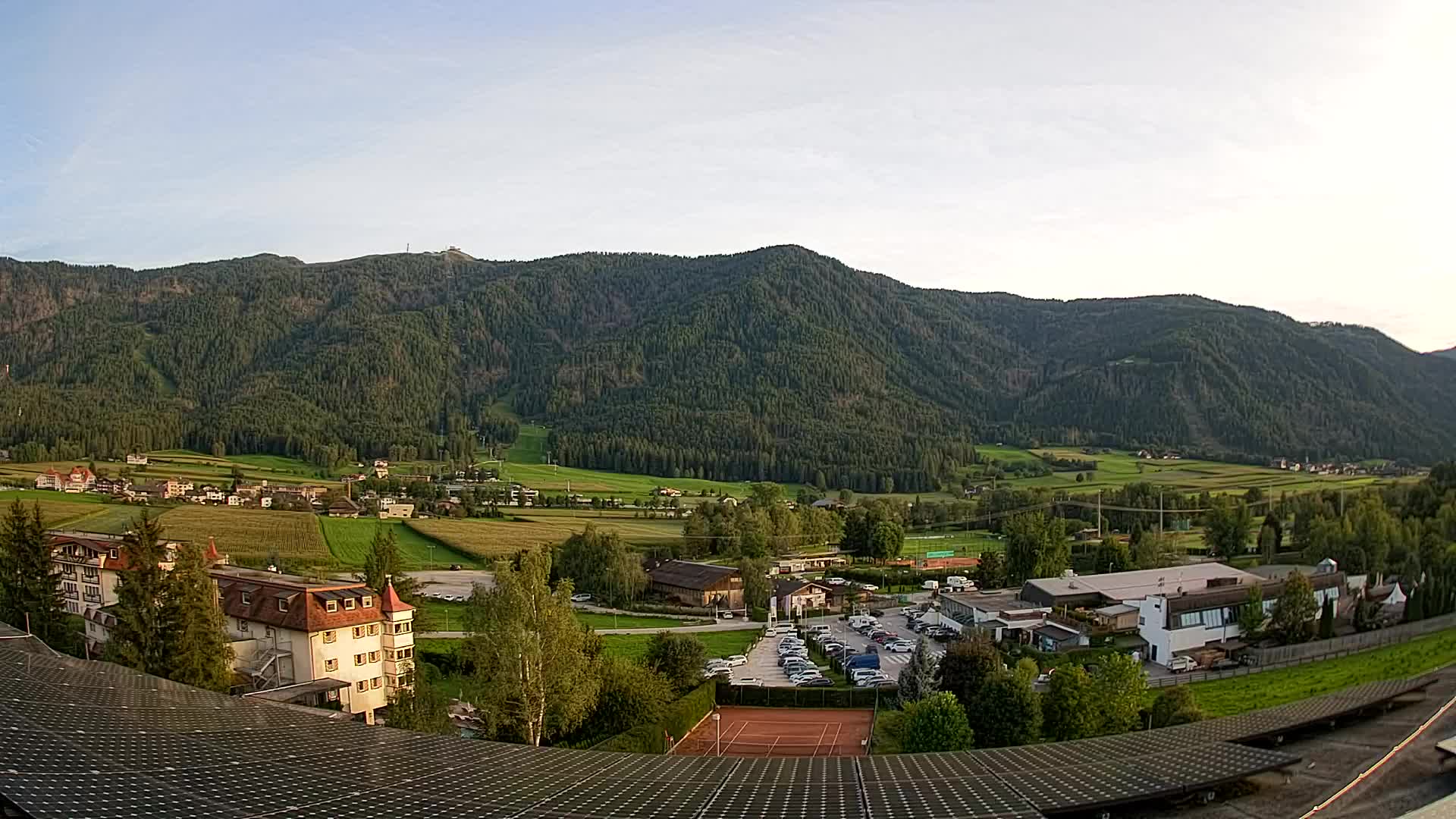 Spletna kamera Riscone | Hotel Olympia | Pogled na Kronplatz