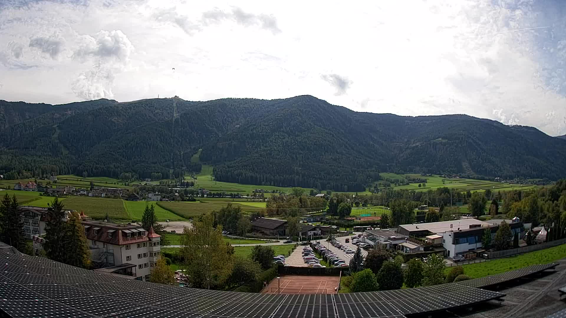 Spletna kamera Riscone | Hotel Olympia | Pogled na Kronplatz