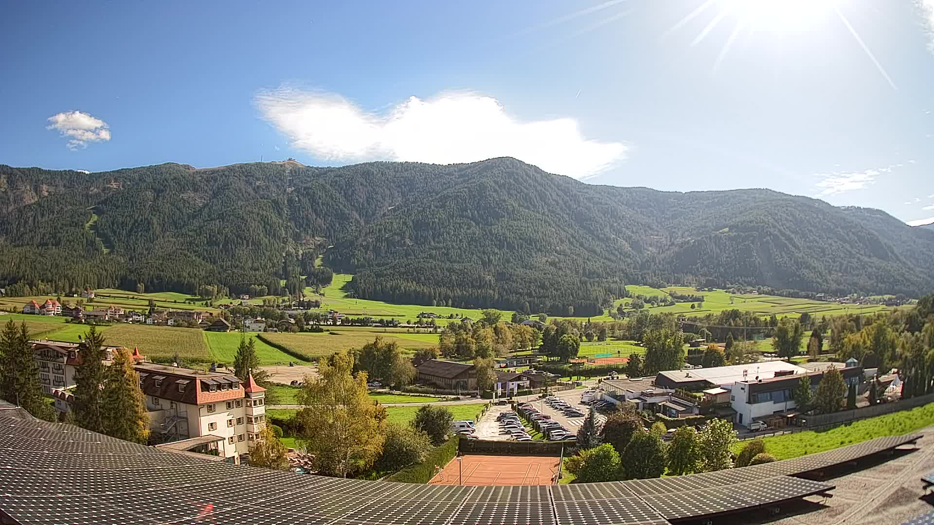 Webcam Riscone | Hotel Olympia | Vista su Plan de Corones