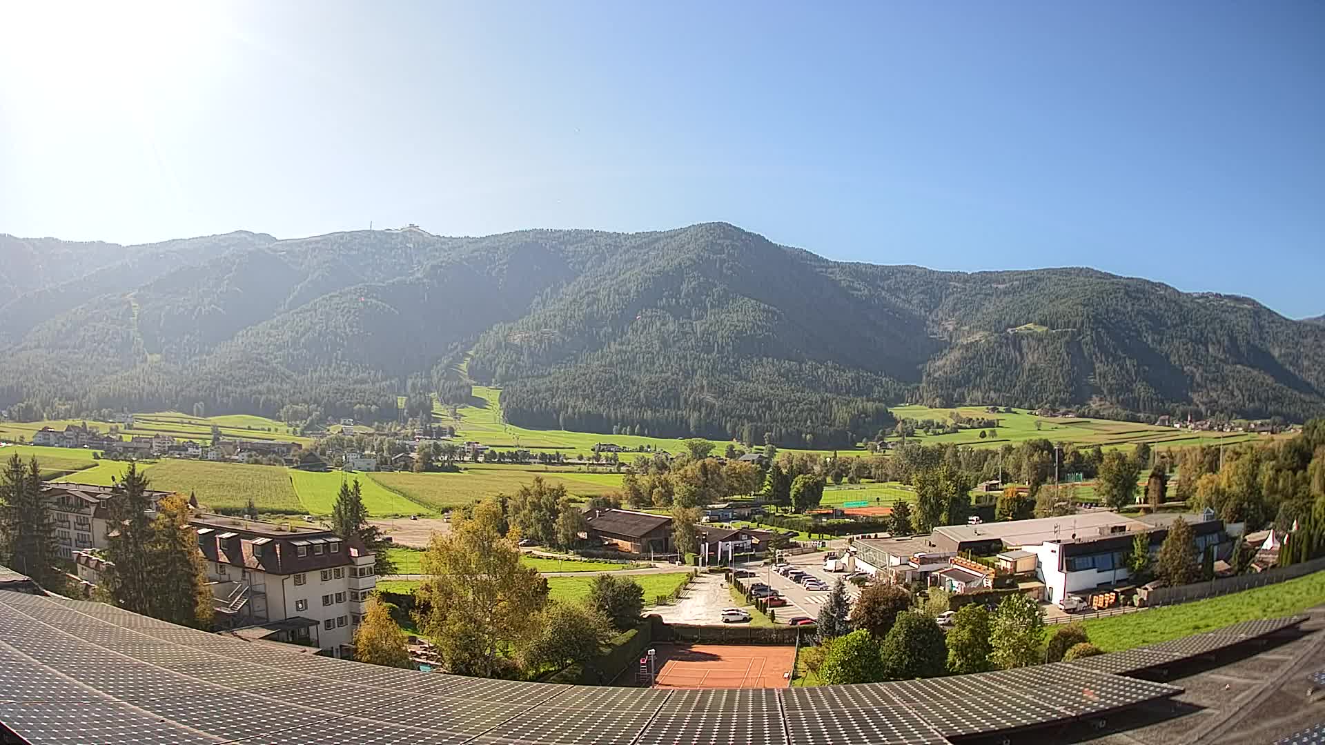 Spletna kamera Riscone | Hotel Olympia | Pogled na Kronplatz