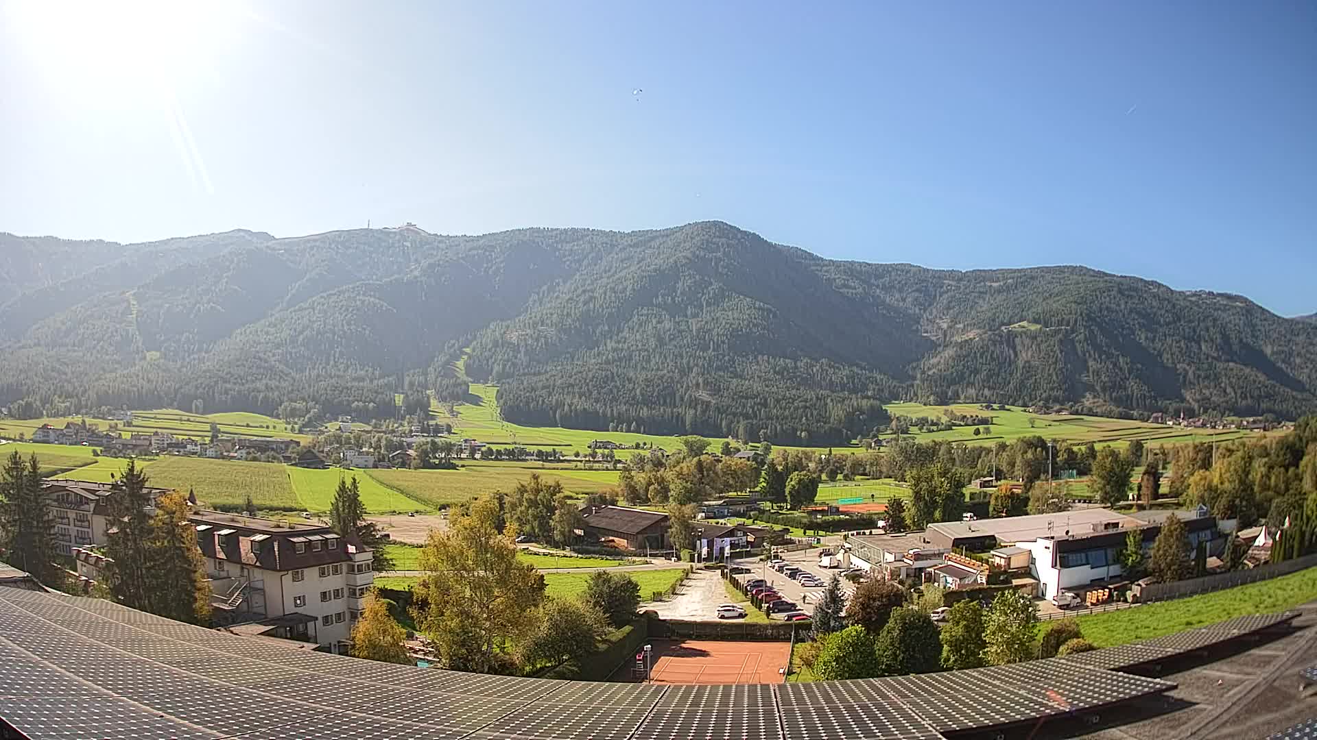 Spletna kamera Riscone | Hotel Olympia | Pogled na Kronplatz