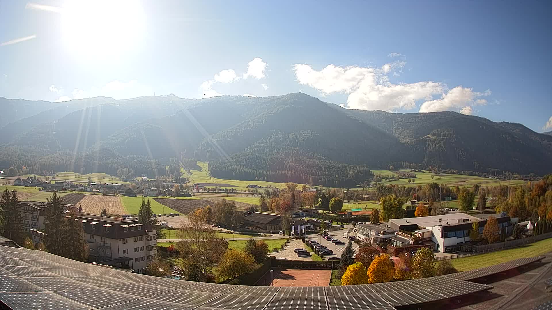 Webcam Riscone | Hotel Olympia | Vista su Plan de Corones