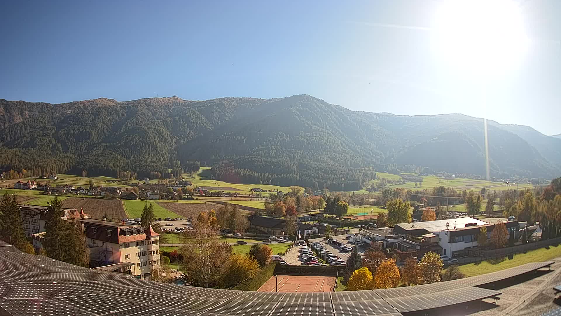 Spletna kamera Riscone | Hotel Olympia | Pogled na Kronplatz