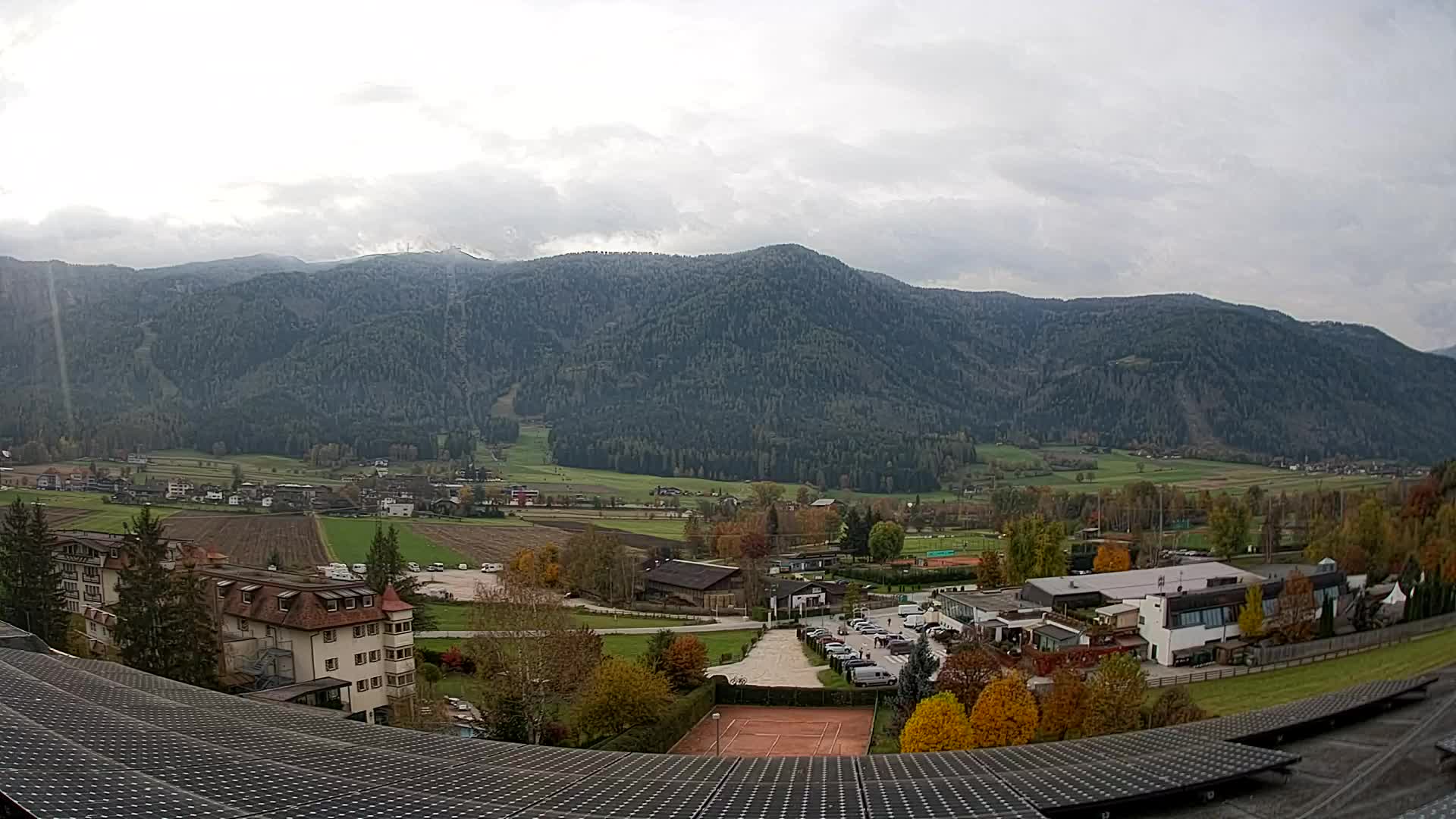Spletna kamera Riscone | Hotel Olympia | Pogled na Kronplatz