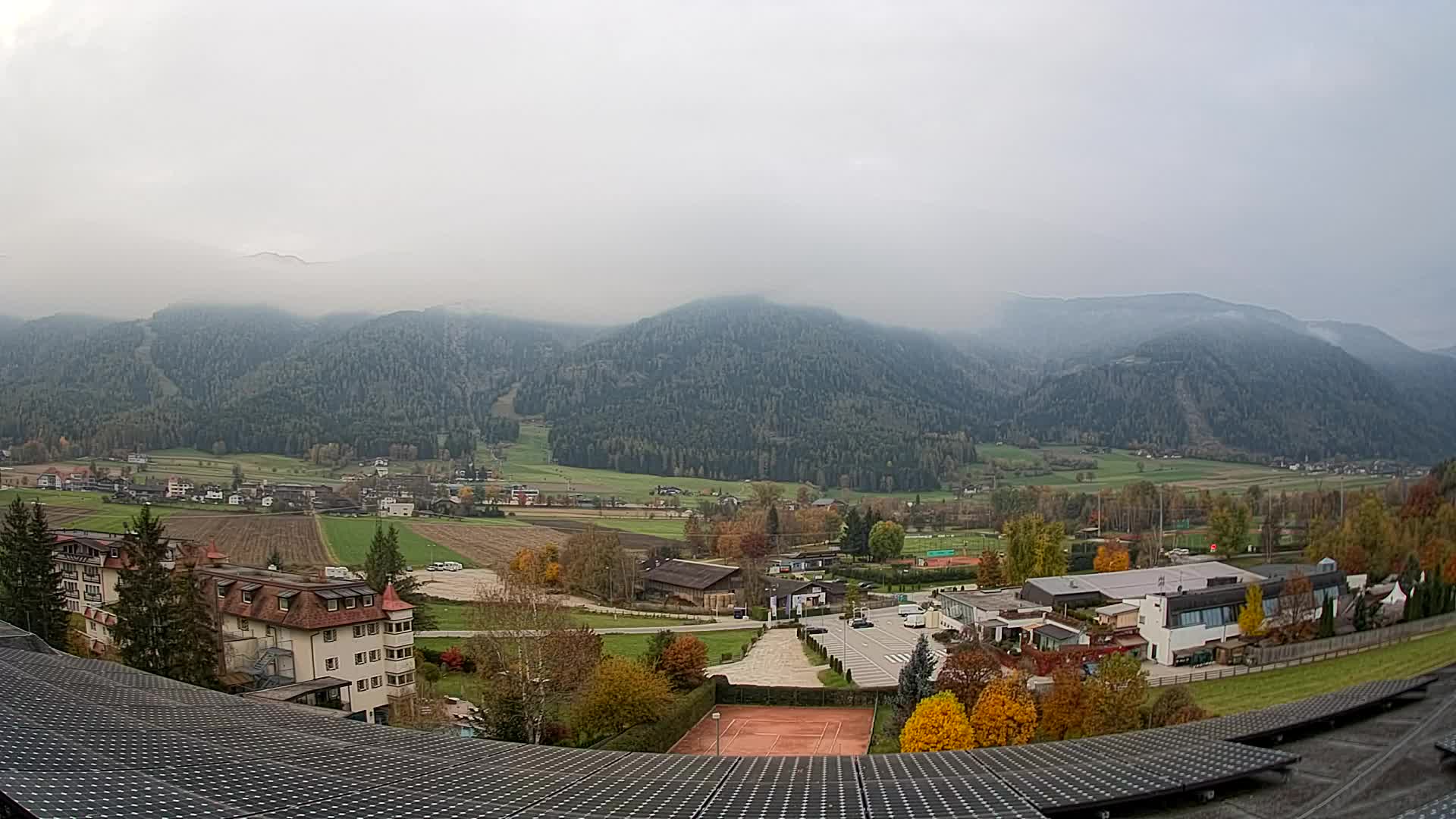 Spletna kamera Riscone | Hotel Olympia | Pogled na Kronplatz