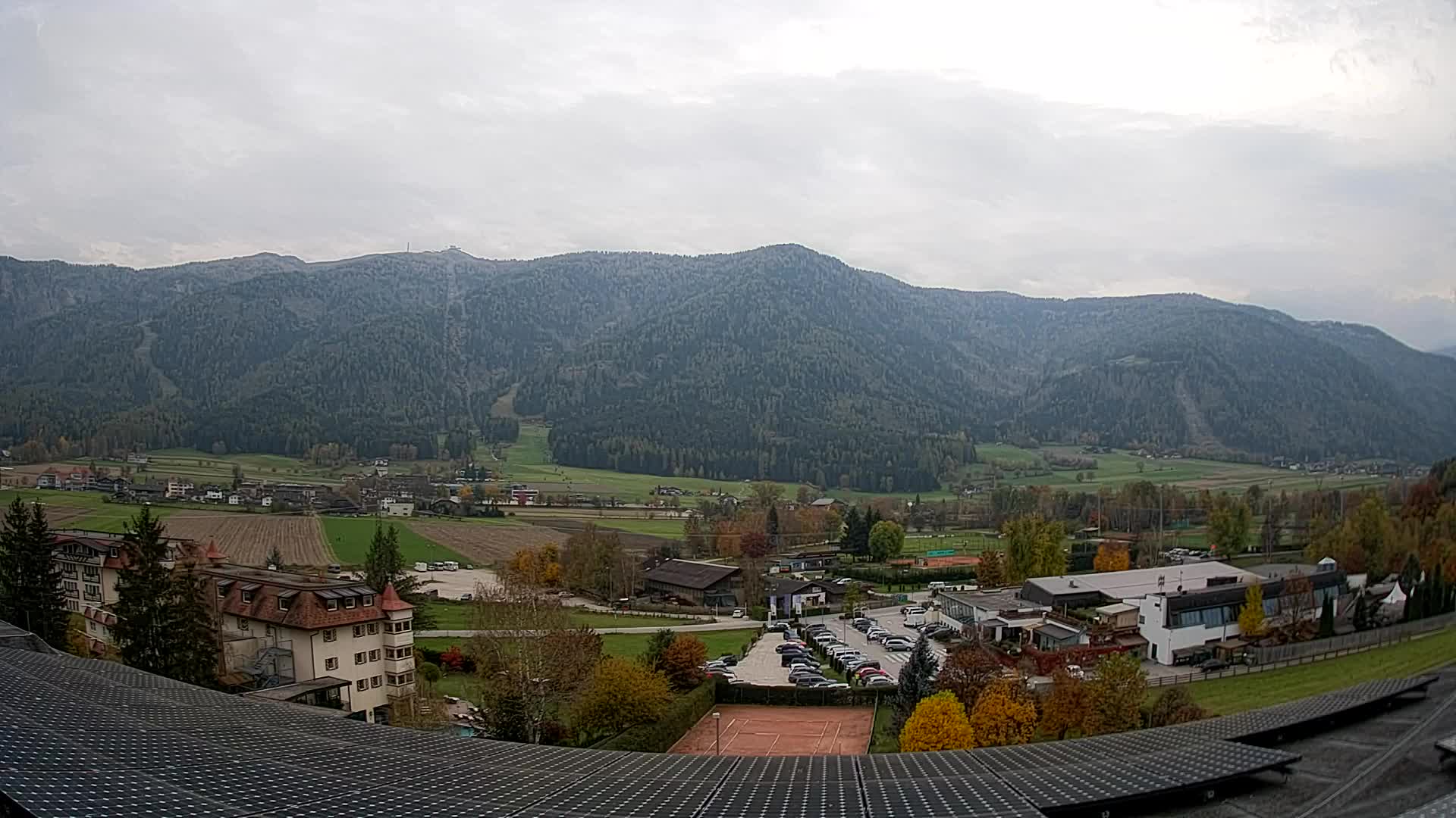Spletna kamera Riscone | Hotel Olympia | Pogled na Kronplatz