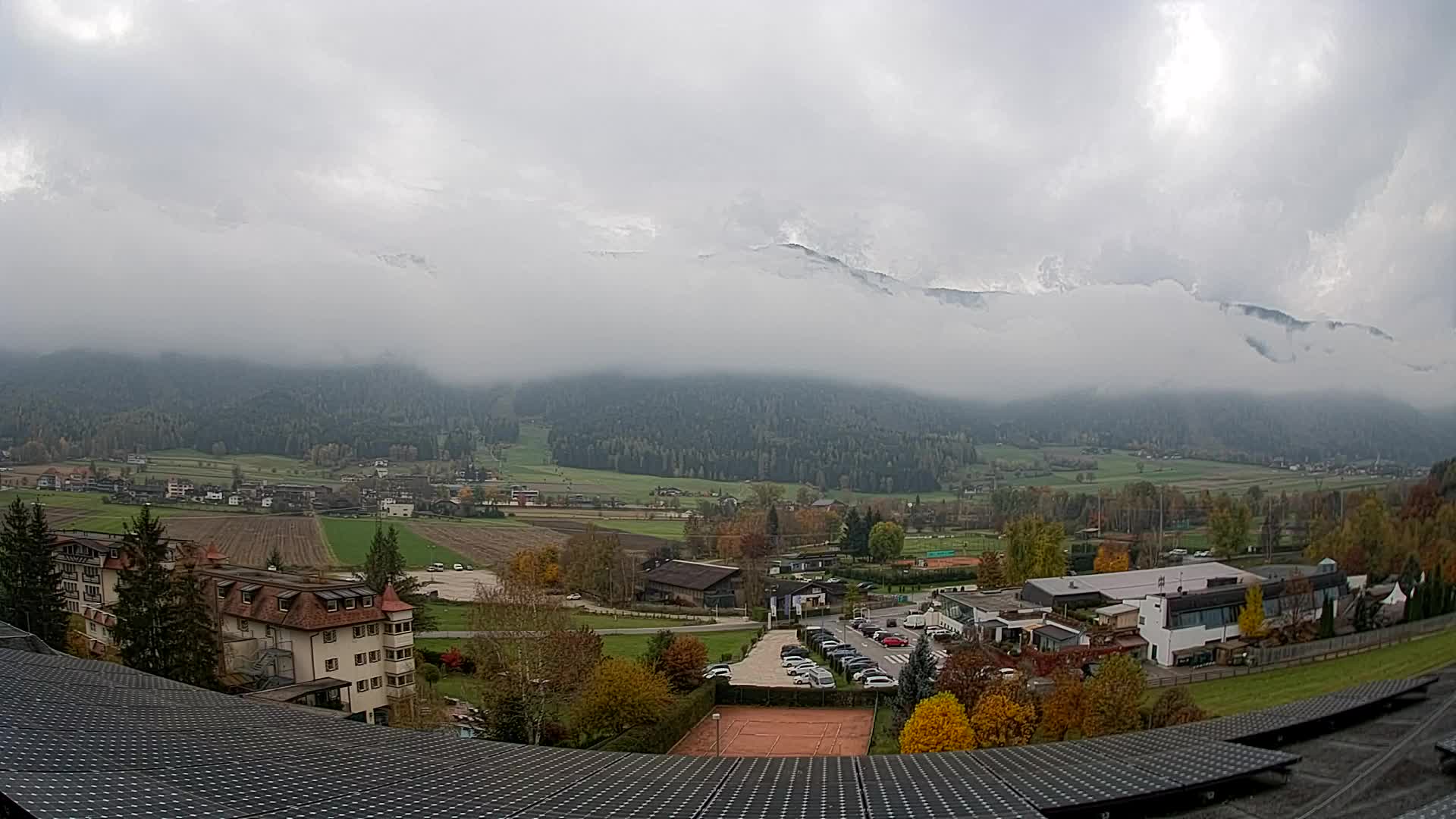 Spletna kamera Riscone | Hotel Olympia | Pogled na Kronplatz