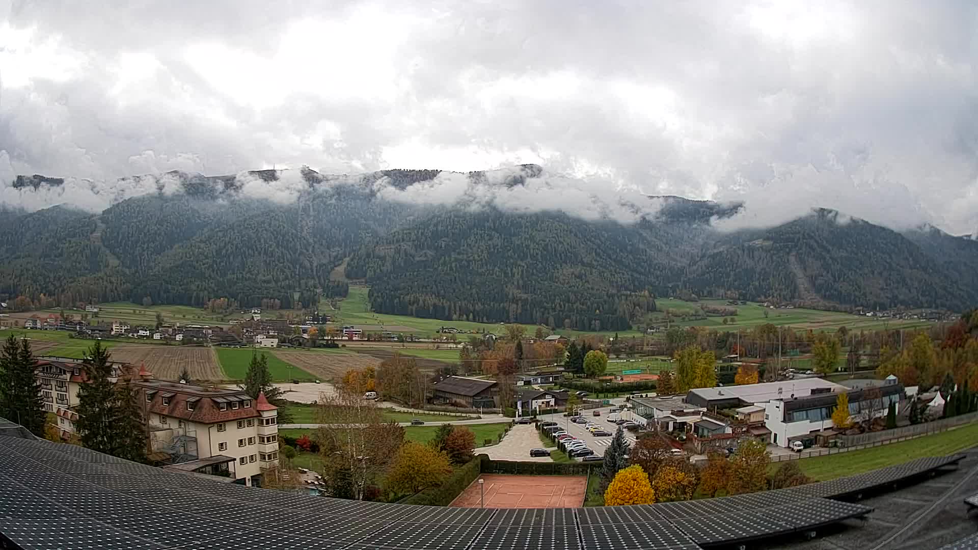 Spletna kamera Riscone | Hotel Olympia | Pogled na Kronplatz